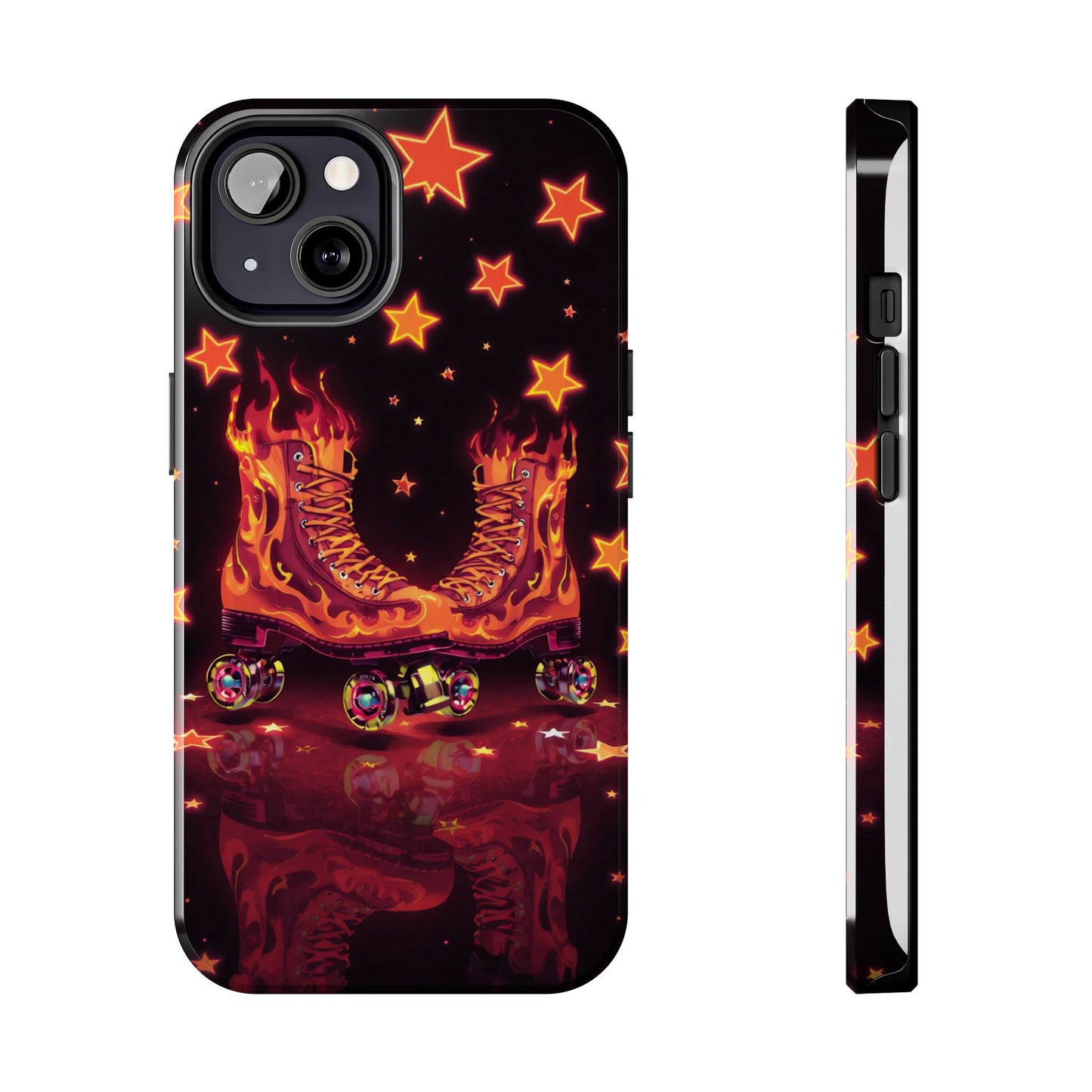 Retro Roller Skates Tough Phone Case - Stylish & Durable