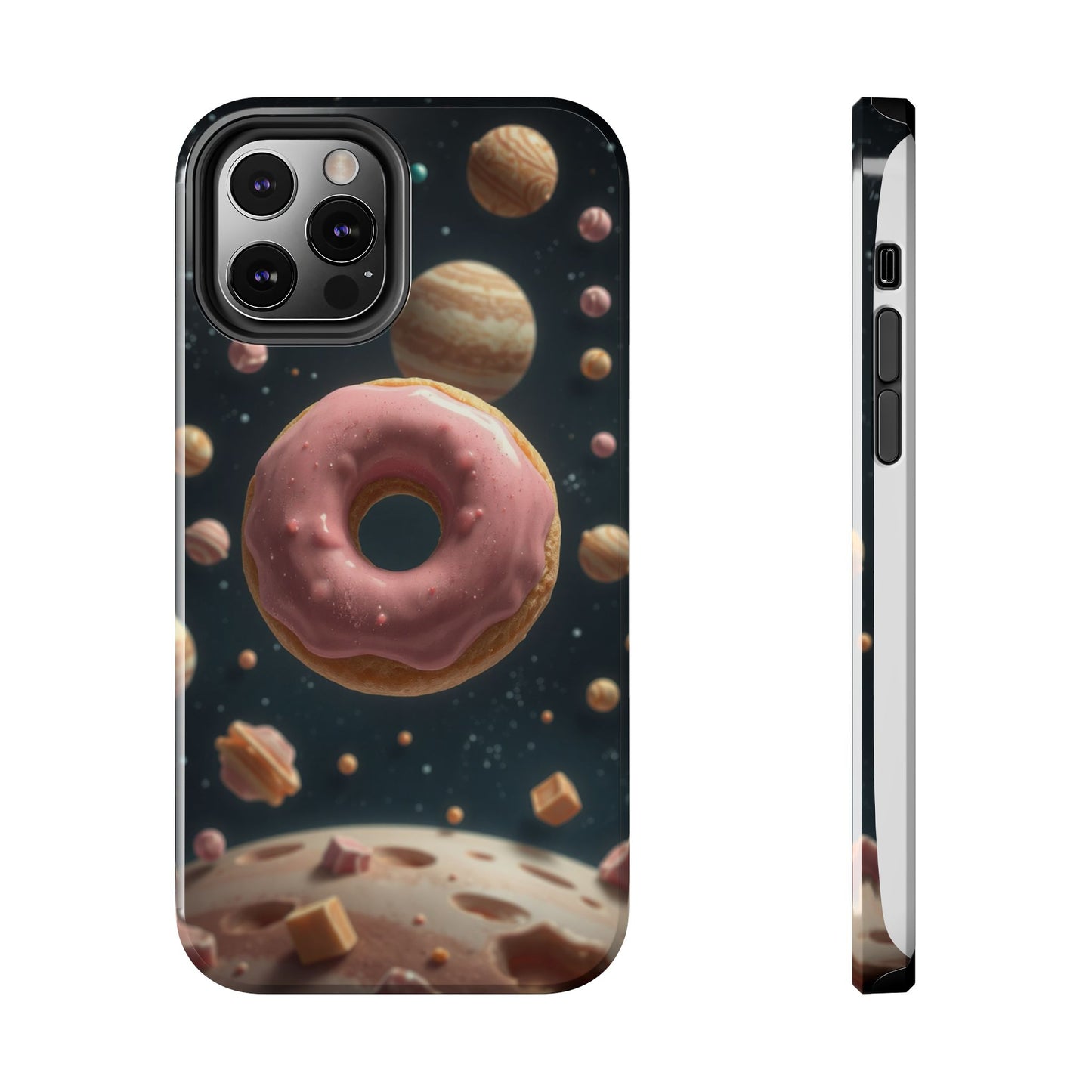 Galaxy Donut Tough Phone Case - Durable & Stylish Protective Cover