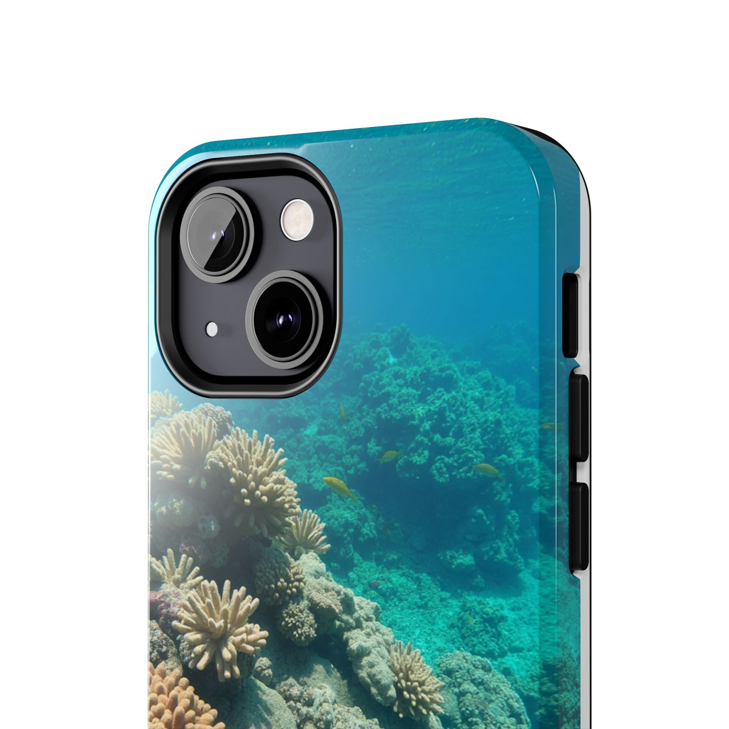 Coral Reef Tough Phone Case - Ocean Vibes Protection for Adventure Lovers