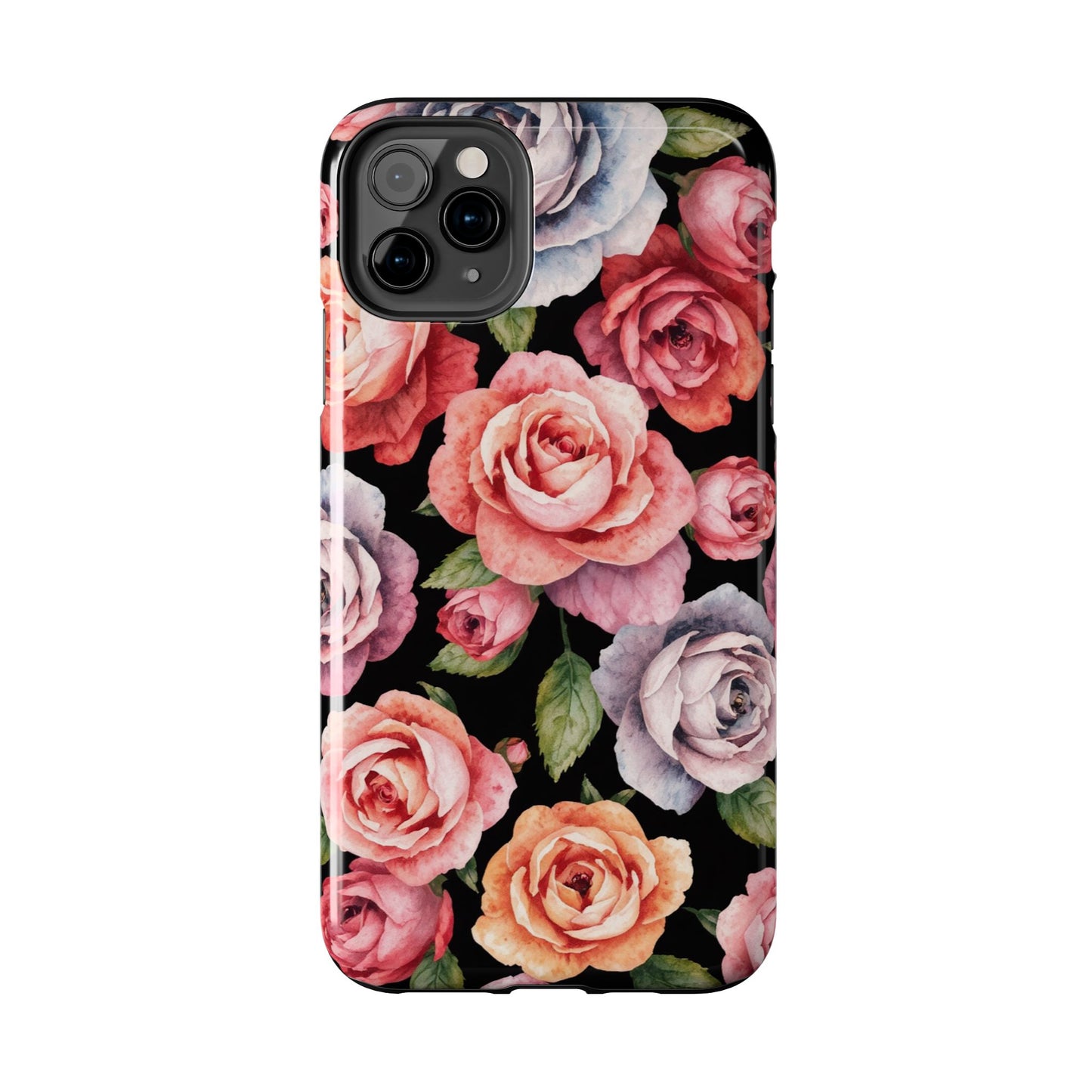 Elegant Floral Tough Phone Case - Perfect for Nature Lovers - for iPhone