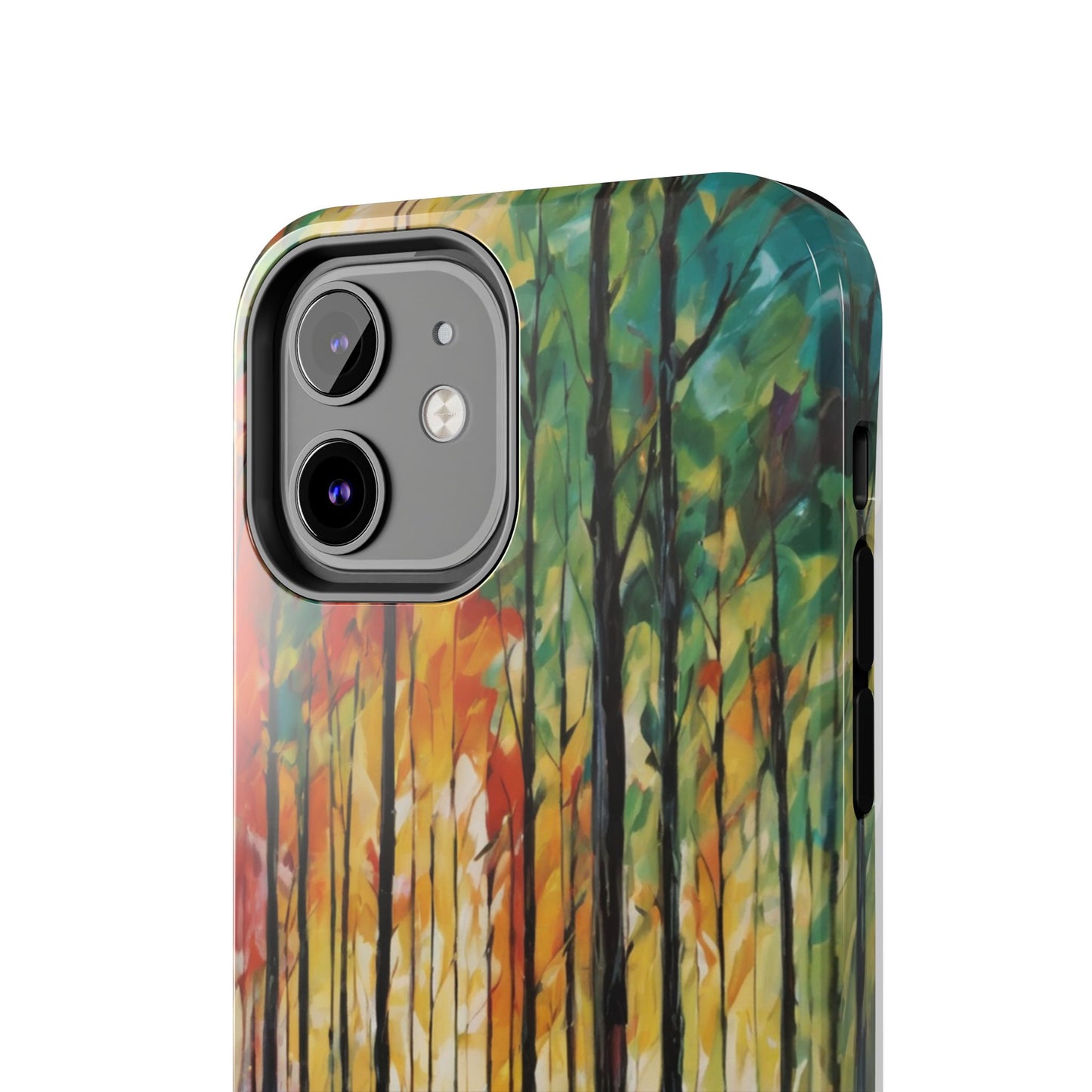 Autumn Forest Tough Phone Case - Colorful Nature Design - for iPhone