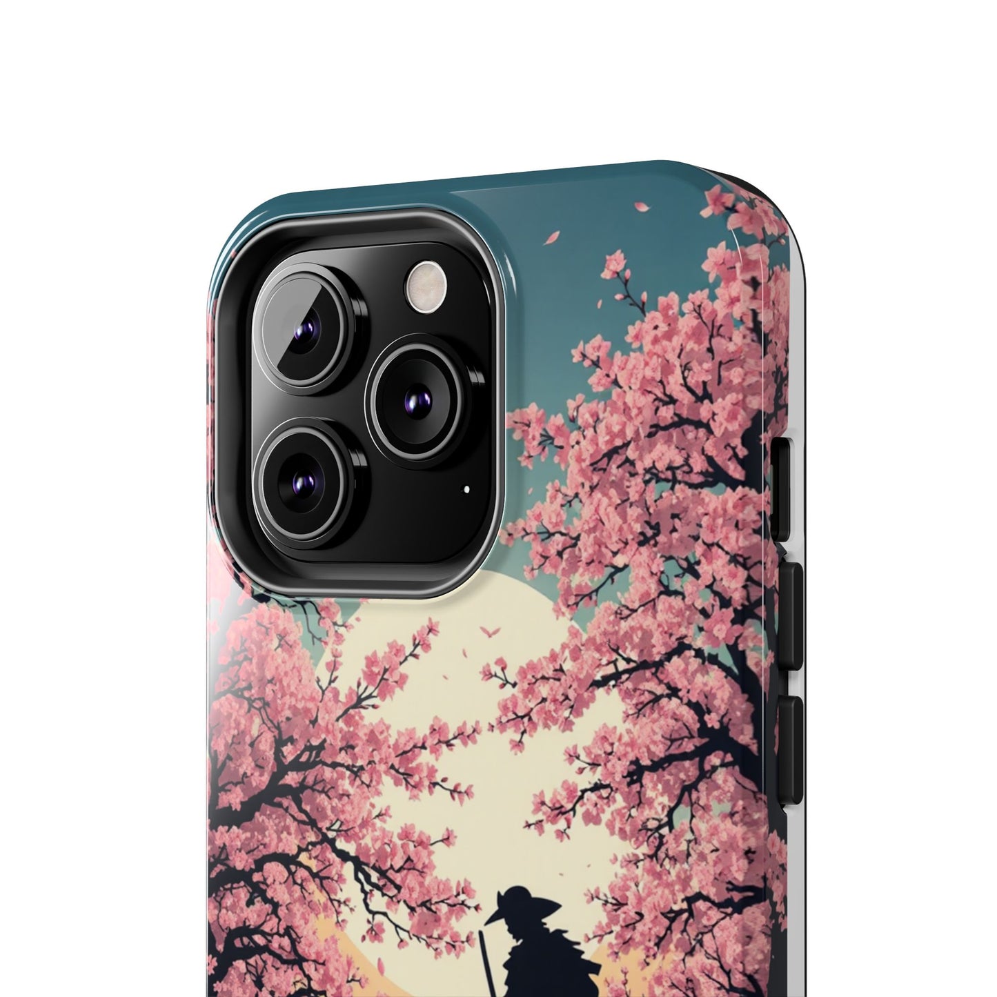 Cherry Blossom Samurai Tough Phone Case