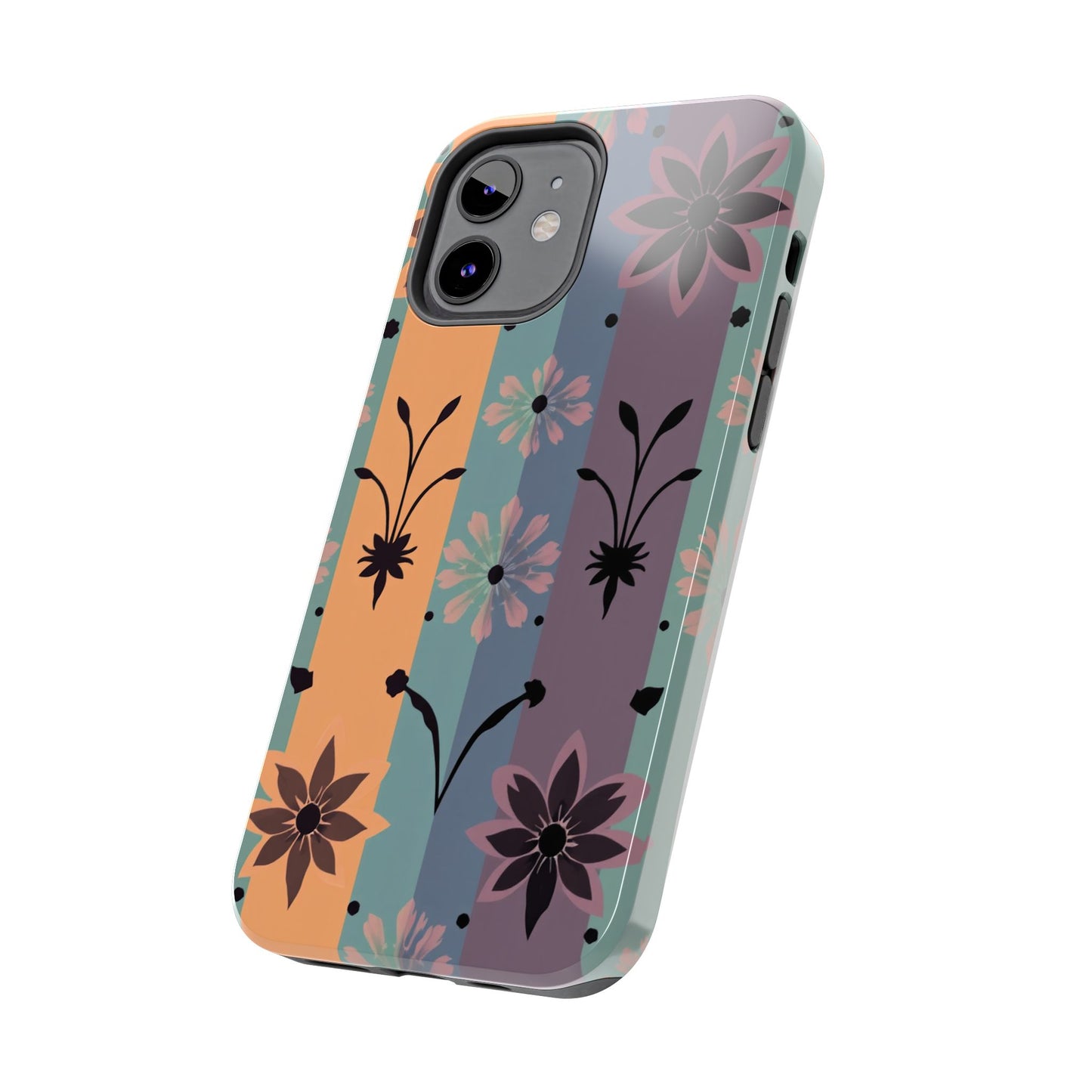 Boho Floral Tough Phone Cases - Durable & Stylish Protection - for iPhone