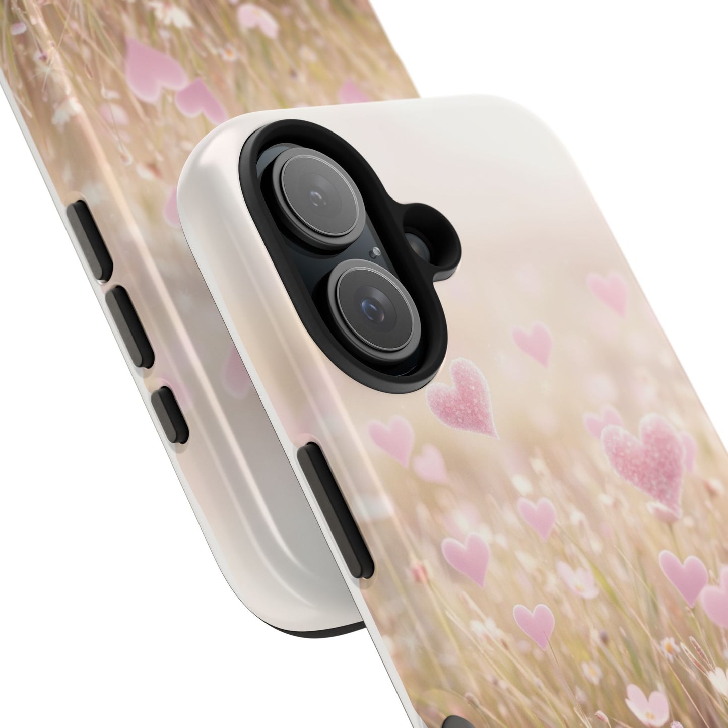 Romantic Hearts Tough Phone Case - Perfect for Lovers and Celebrations