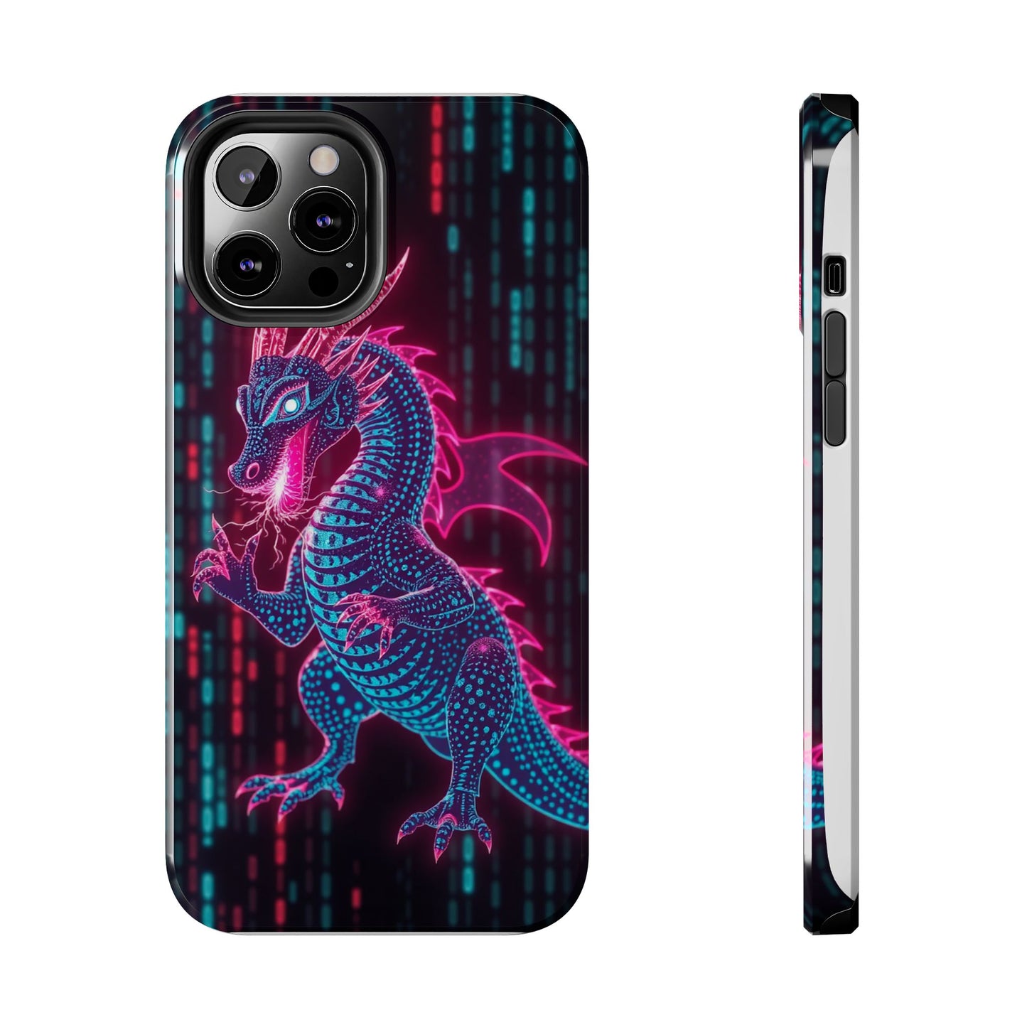 Electrifying Dragon Phone Case - Tough, Stylish Protection for Fantasy Lovers