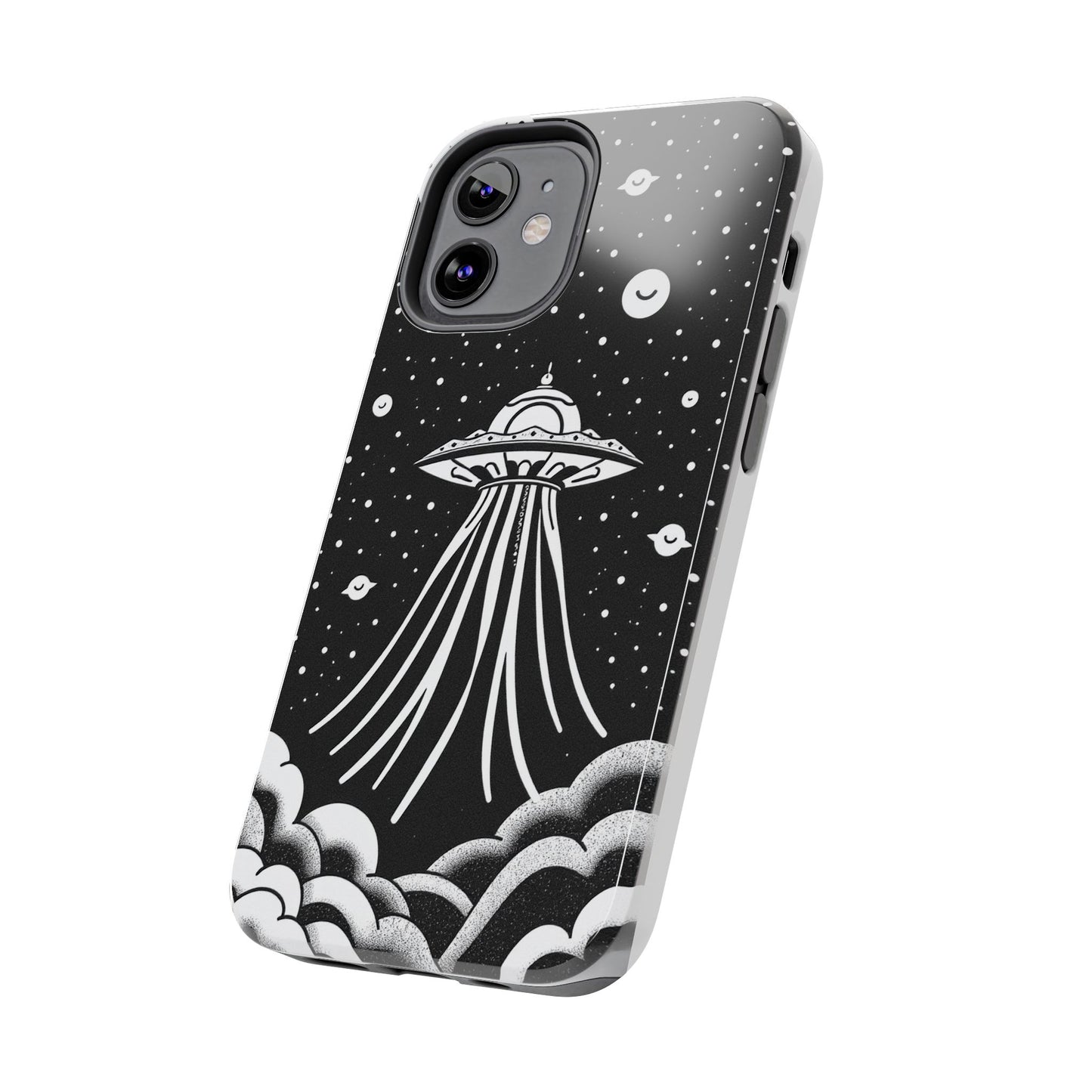 Galaxy UFO Tough Phone Case - Durable Protection with Unique Space Design