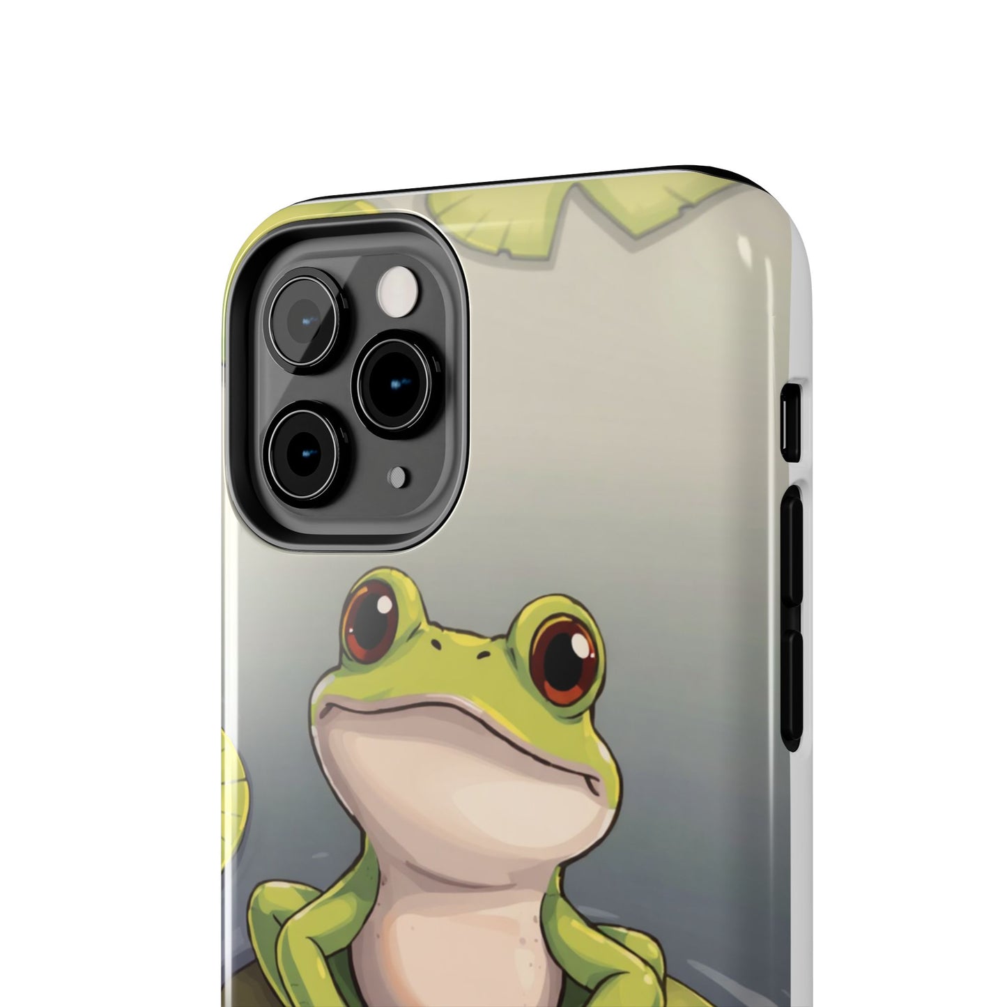Cute Frog Tough Phone Case - Durable Protection with Nature Vibe