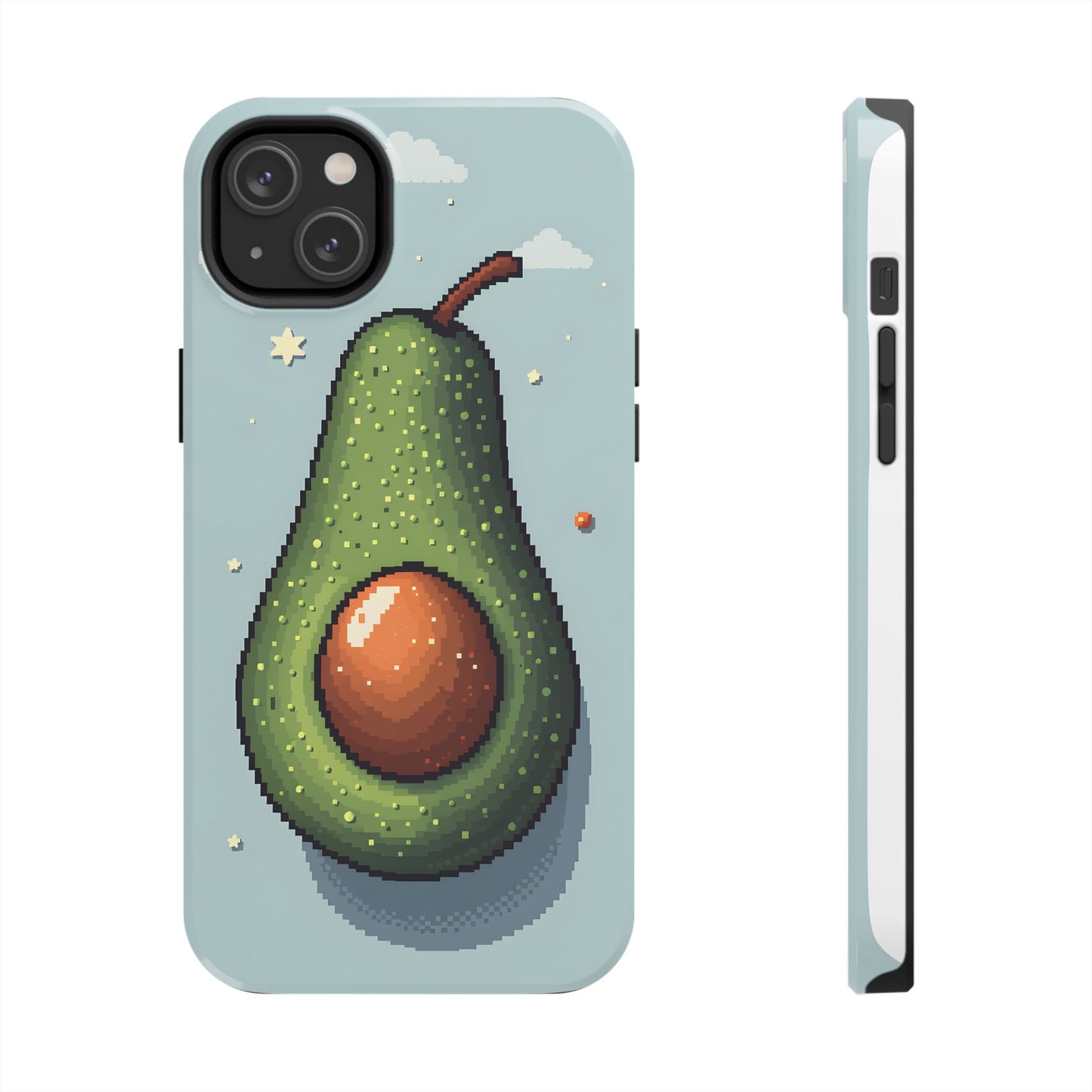 Pixel Avocado Tough Phone Case - Perfect for Foodies & Nature Lovers - for iPhone
