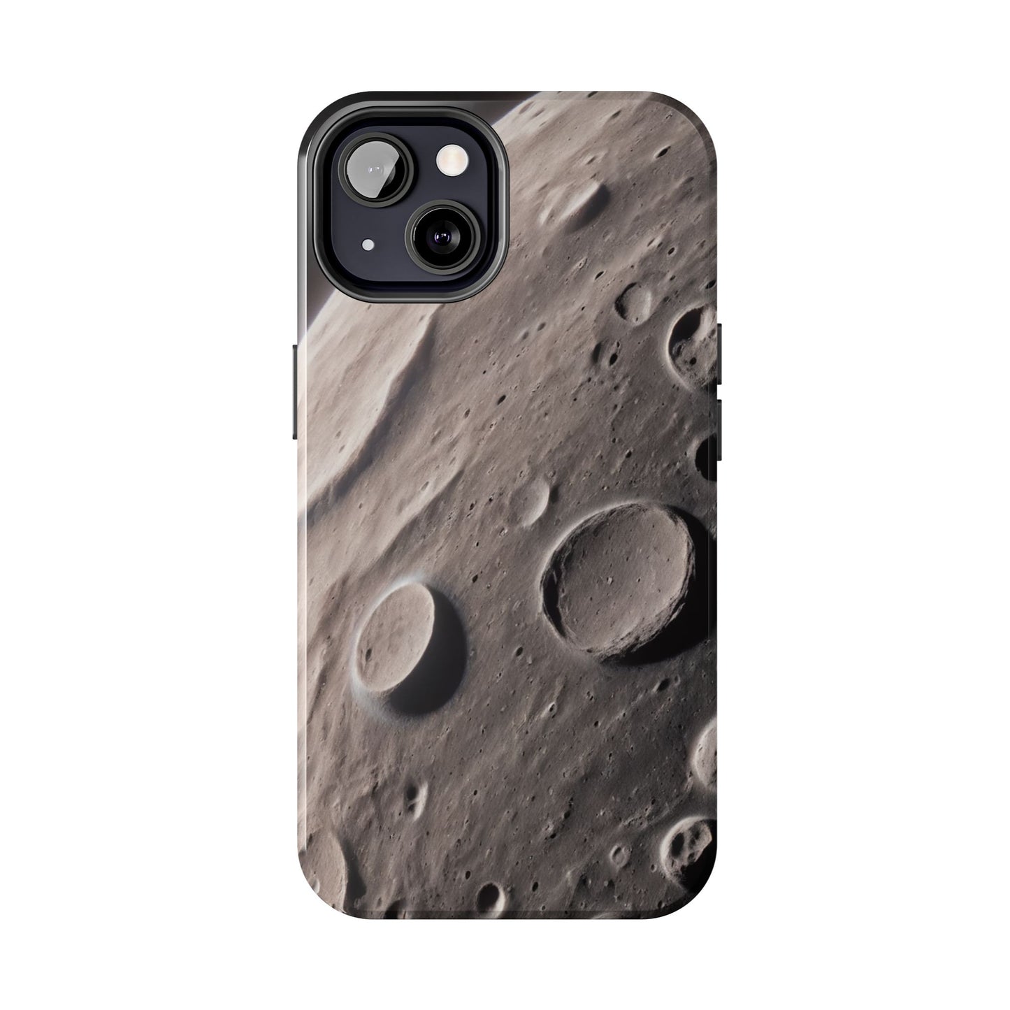 Celestial Moon Surface Tough Phone Case | Durable Space-Themed Design - for iPhone