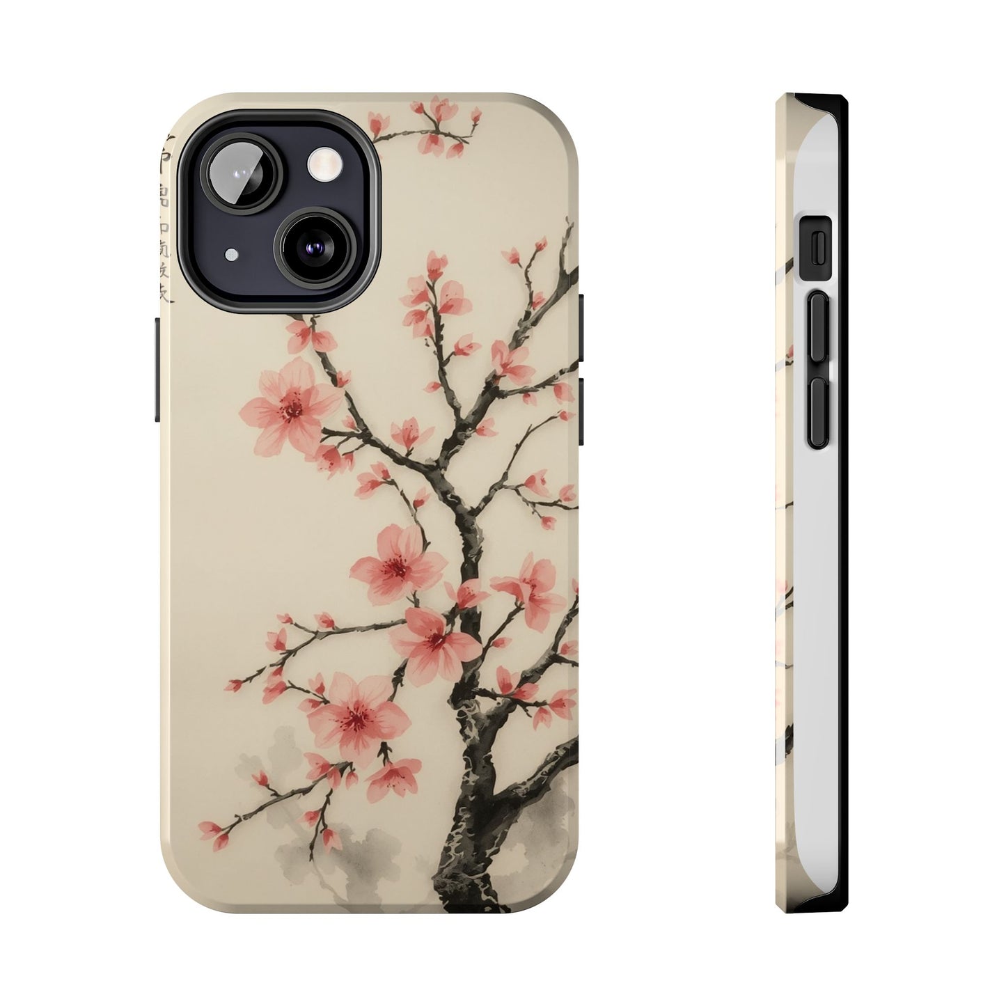 Cherry Blossom Tough Phone Case - Stylish Protection for Nature Lovers