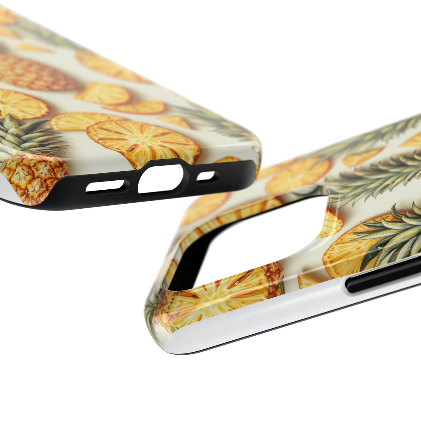 Tropical Pineapple Phone Case - Tough Phone Protector for Summer Vibes