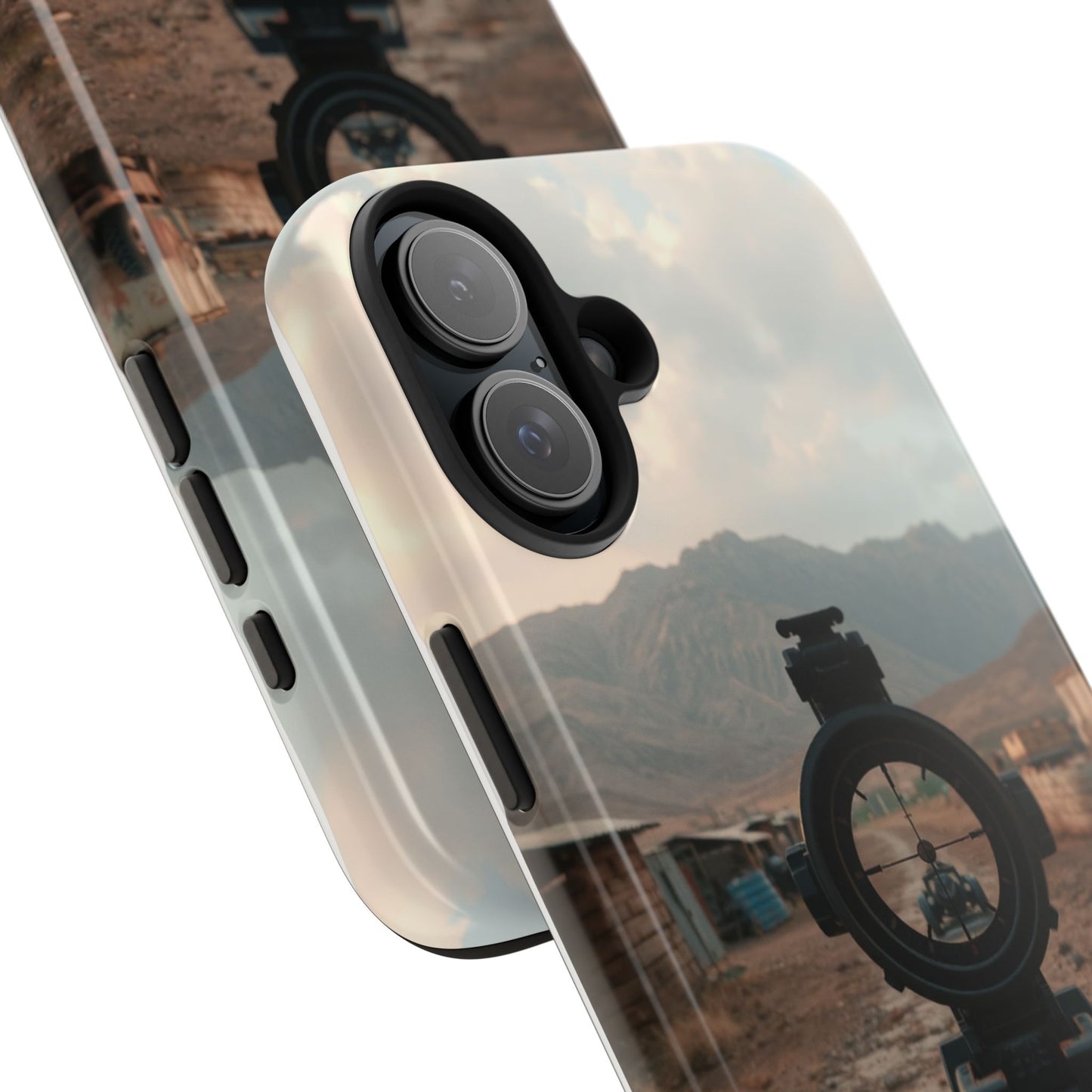 Tough Phone Case - Military Inspired Design with Sniper Scope