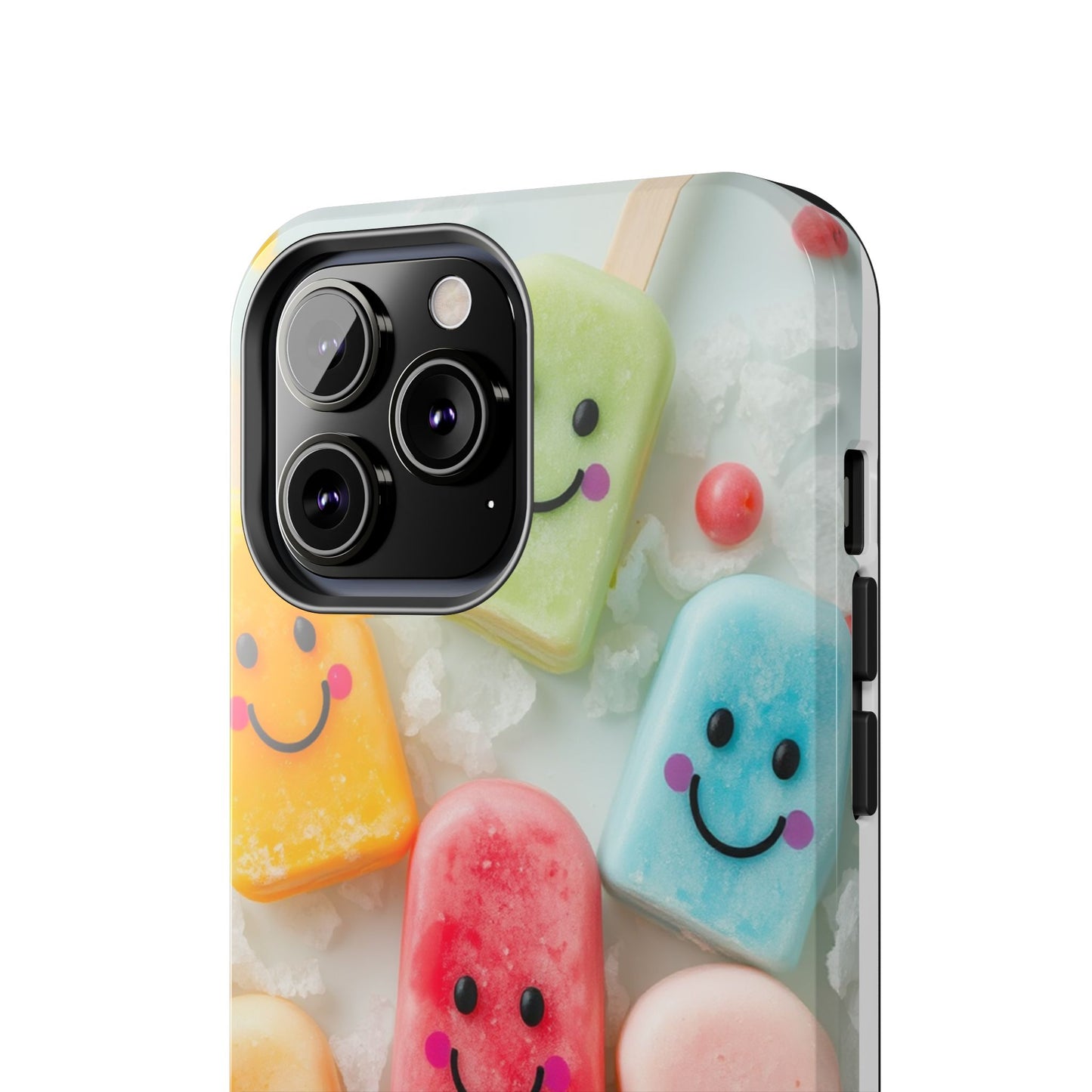 Cute Smile Popsicle Tough Phone Case - Fun Protection for Your Device