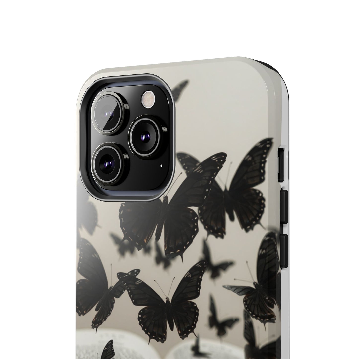 Butterfly Magic Tough Phone Case - Literary Design for Book Lovers