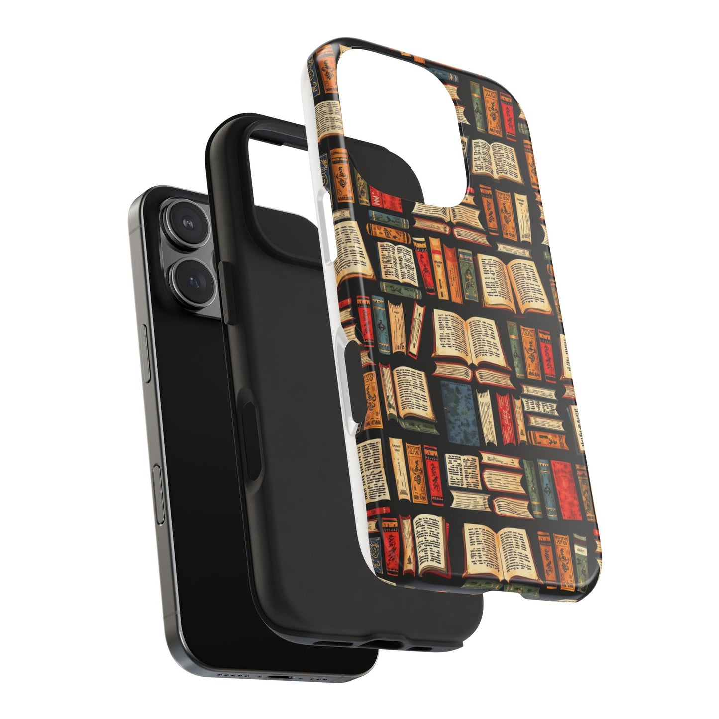 Book Lover Tough Phone Cases - Durable Protective Cases for Literature Fans