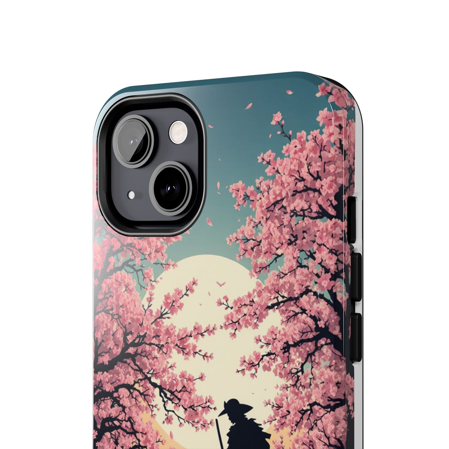 Cherry Blossom Samurai Tough Phone Case
