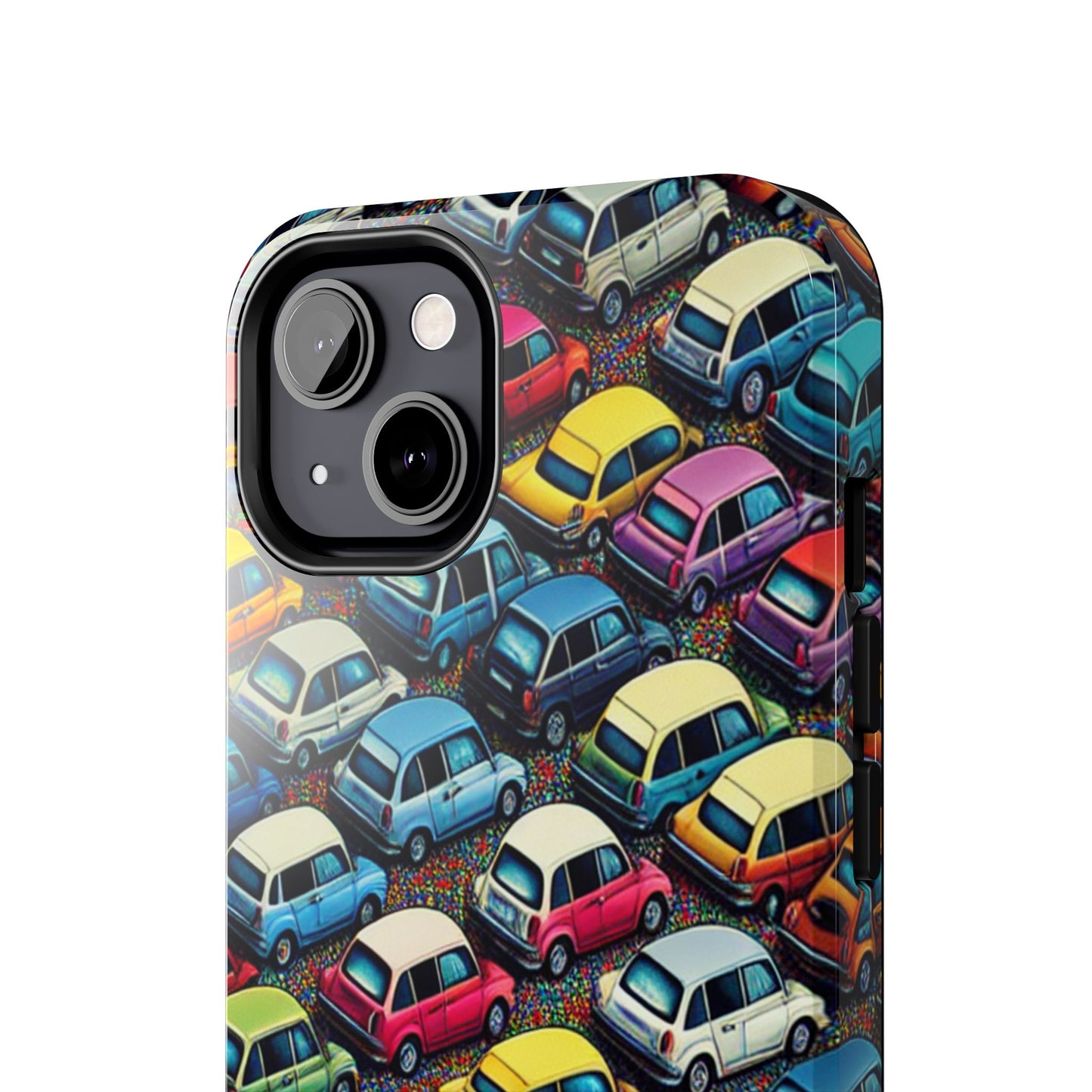Car Phone Case - City Traffic Pattern Design - for iPhone
