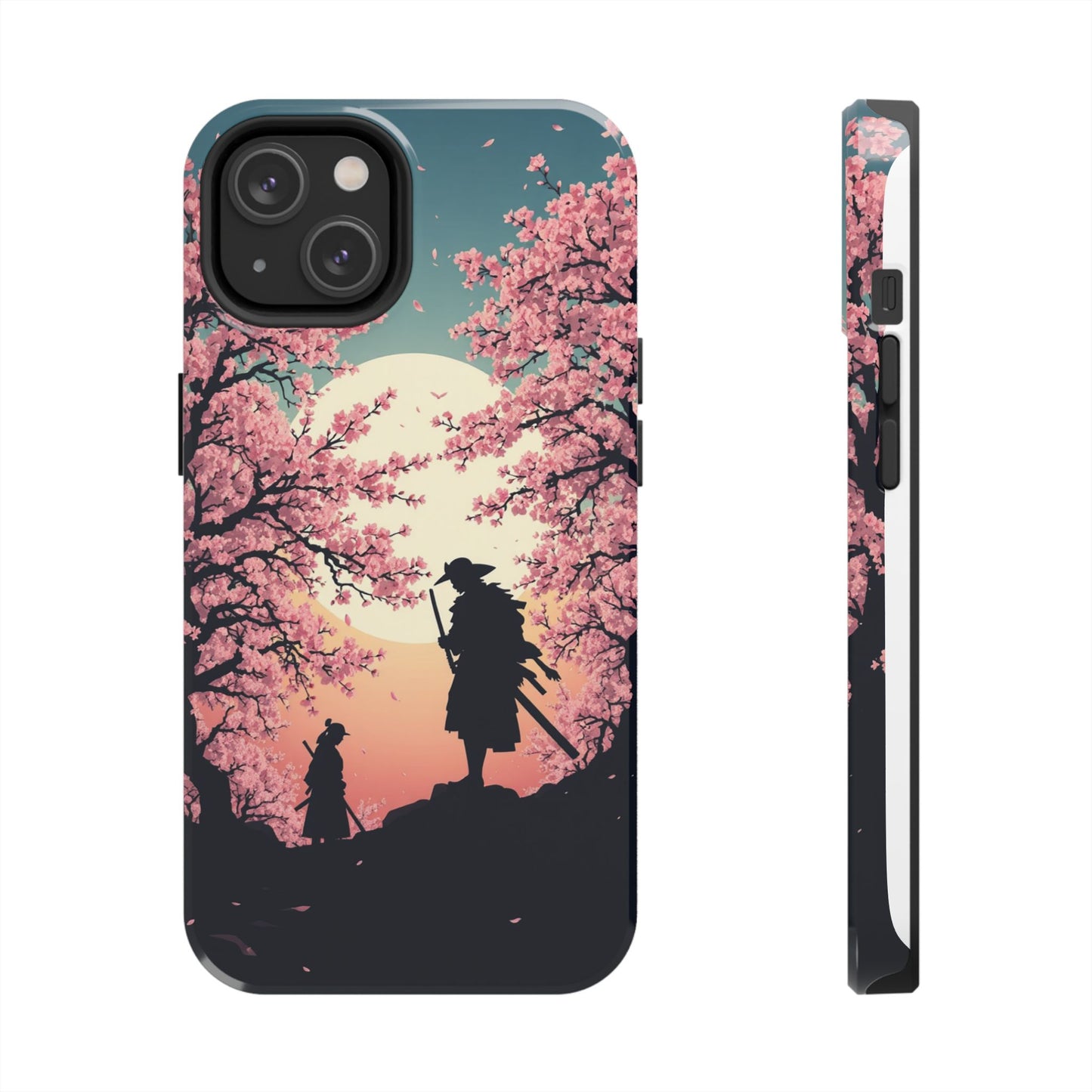 Cherry Blossom Samurai Tough Phone Case