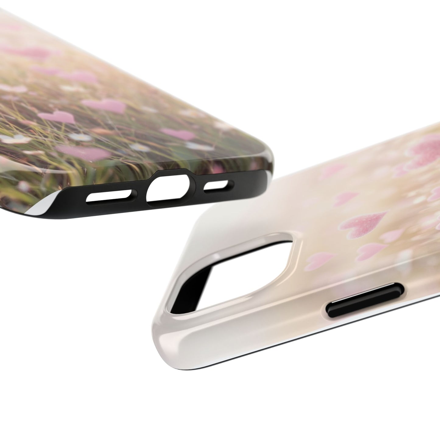 Romantic Hearts Tough Phone Case - Perfect for Lovers and Celebrations