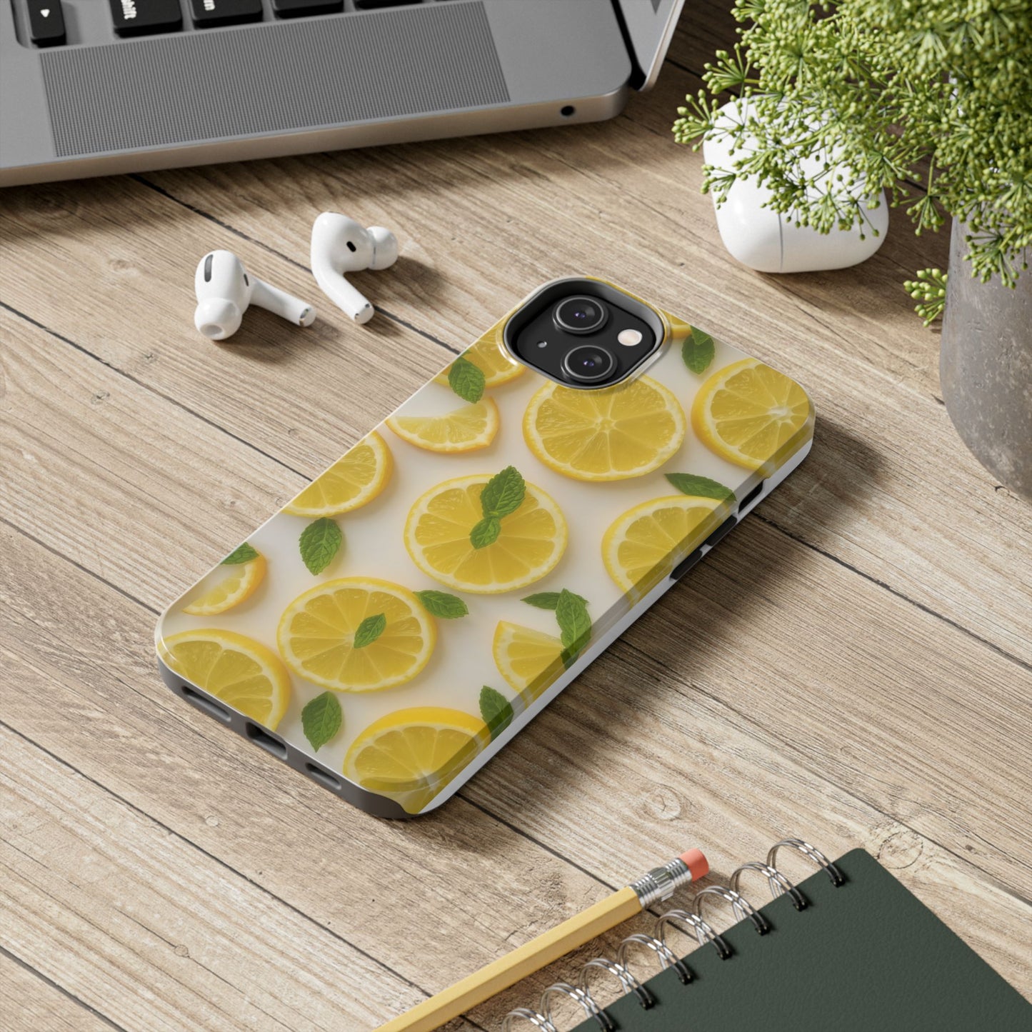 Fresh Lemons Slices - Tough Phone Case - for iPhone