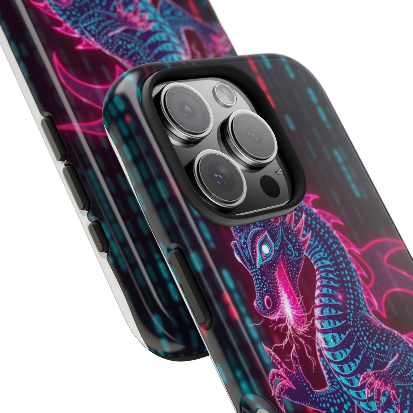 Electrifying Dragon Phone Case - Tough, Stylish Protection for Fantasy Lovers