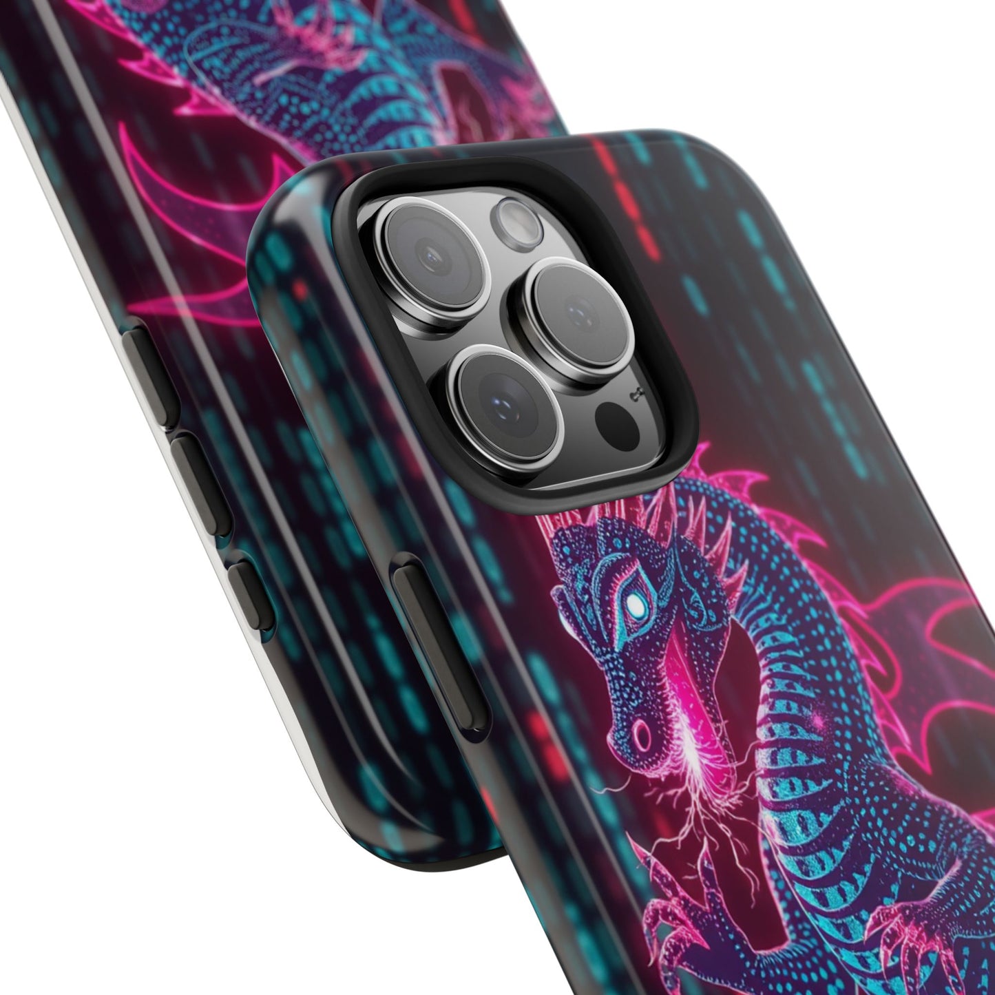 Electrifying Dragon Phone Case - Tough, Stylish Protection for Fantasy Lovers