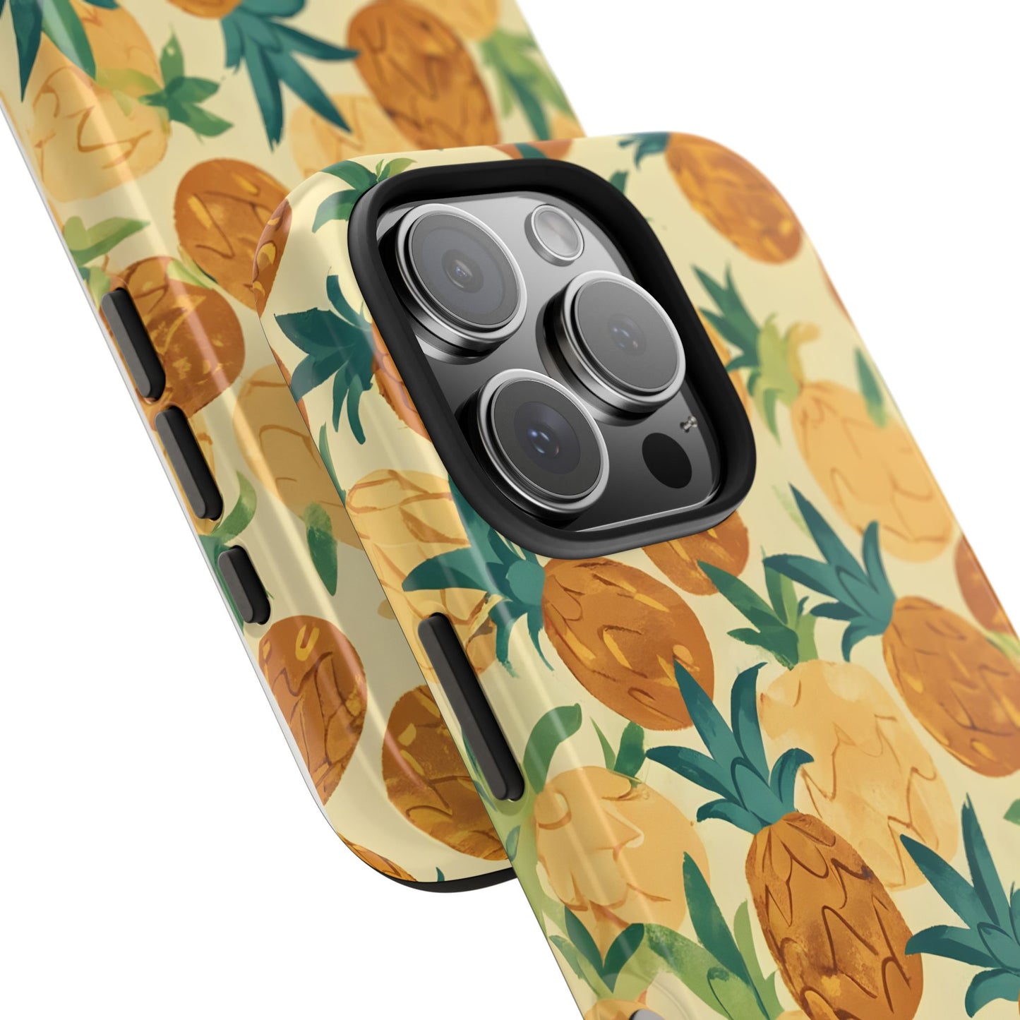 Pineapple Paradise Tough Phone Case - Durable and Stylish for Summer Vibes - for iPhone