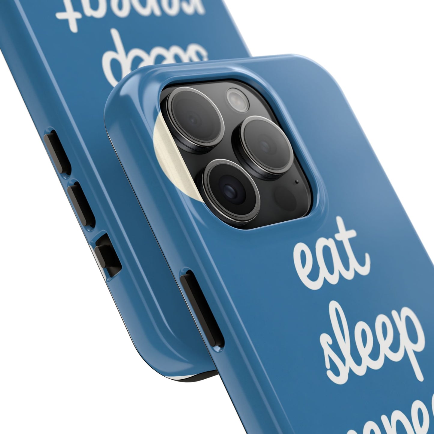 Eat, Sleep, Repeat Phone Case – Fun & Durable Tough Phone Cases for Food Lovers