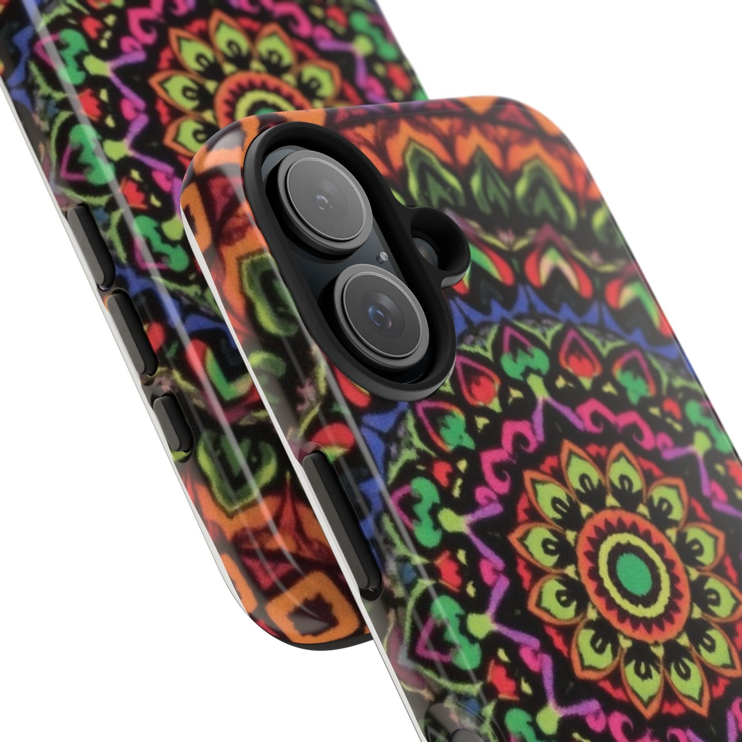 Colorful Mandala Tough Phone Case - Vibrant Designs for Trendy Protection - for iPhone