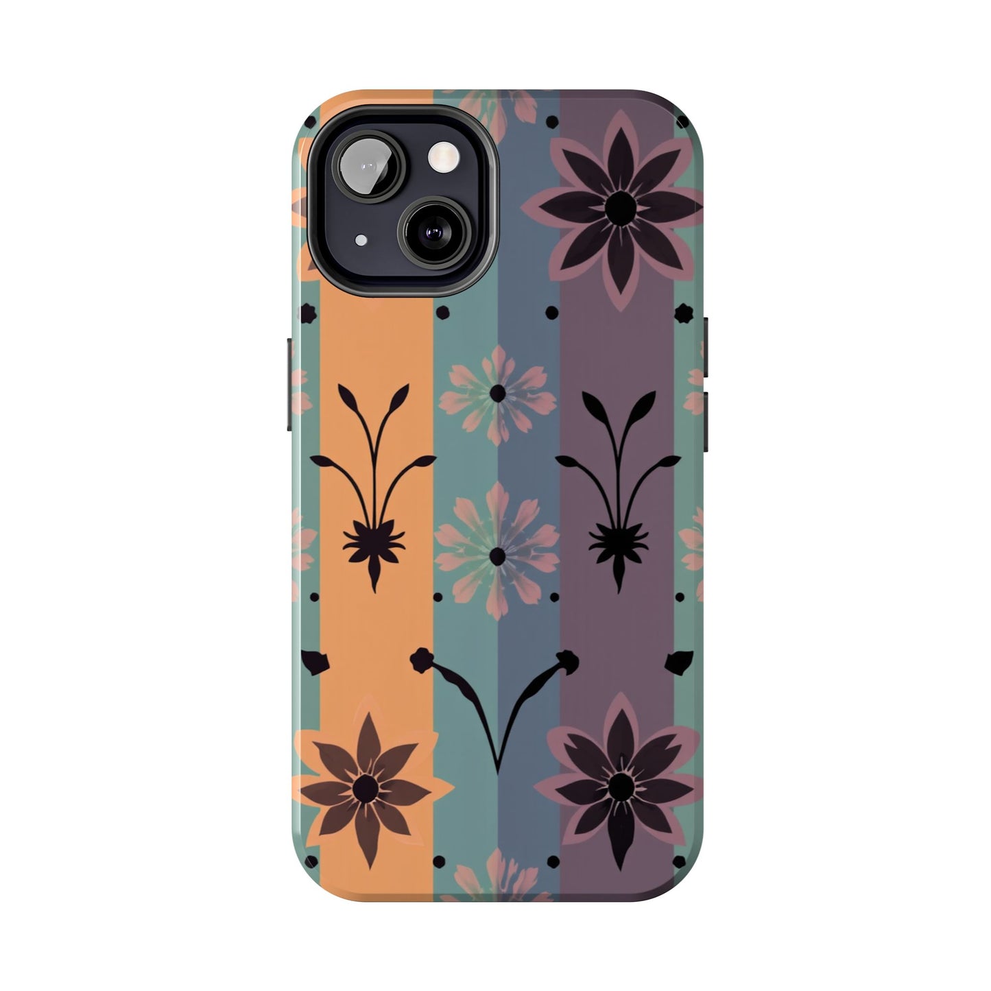 Boho Floral Tough Phone Cases - Durable & Stylish Protection - for iPhone