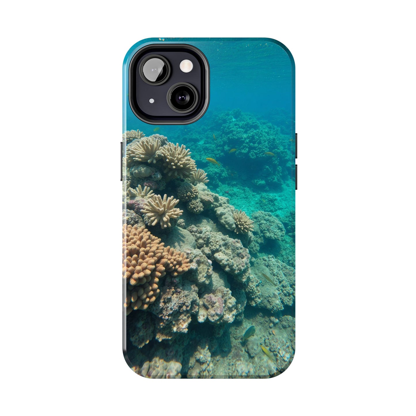 Coral Reef Tough Phone Case - Ocean Vibes Protection for Adventure Lovers