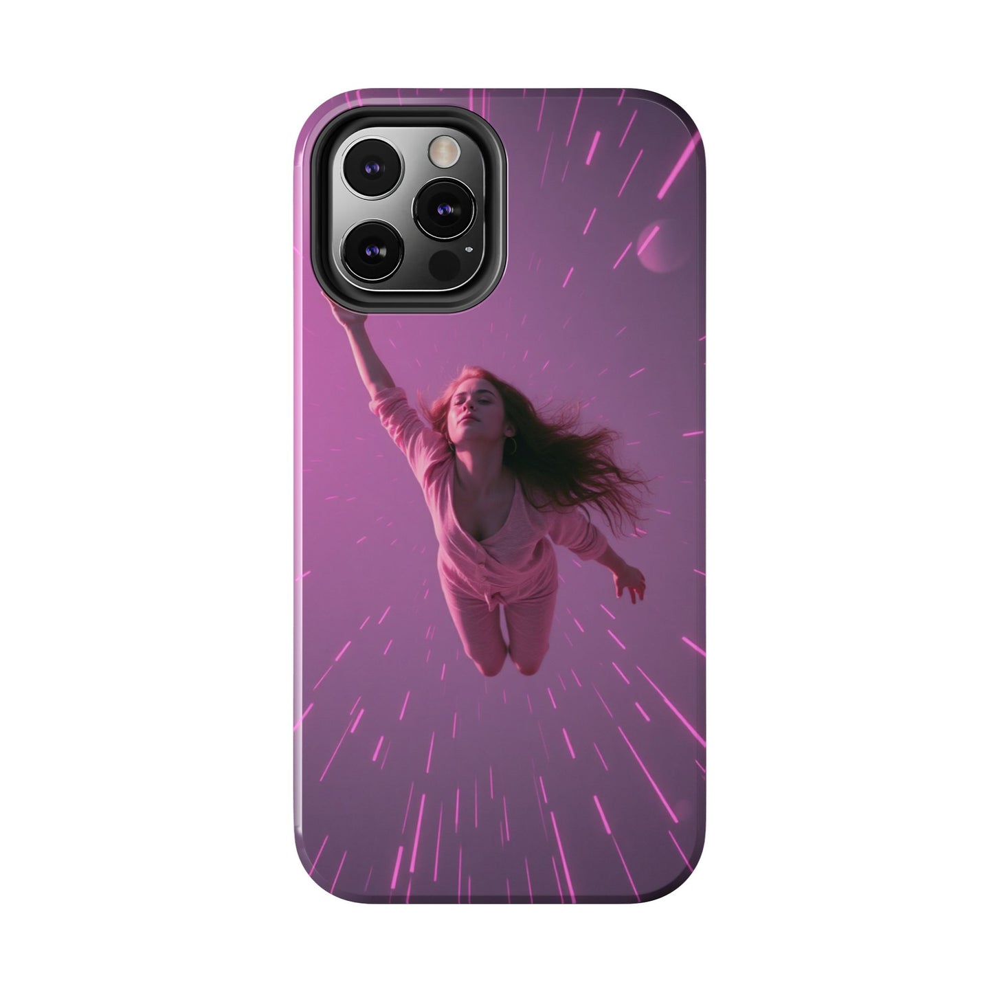 Inspirational Tough Phone Case - Cosmic Dreamer Design