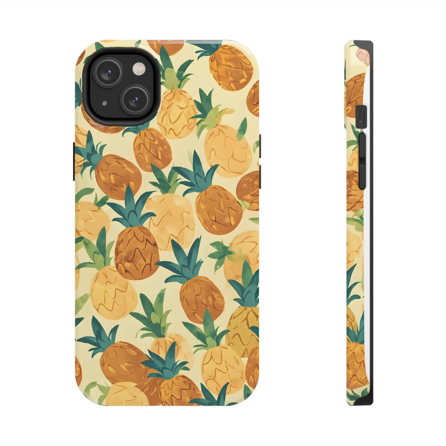 Pineapple Paradise Tough Phone Case - Durable and Stylish for Summer Vibes - for iPhone