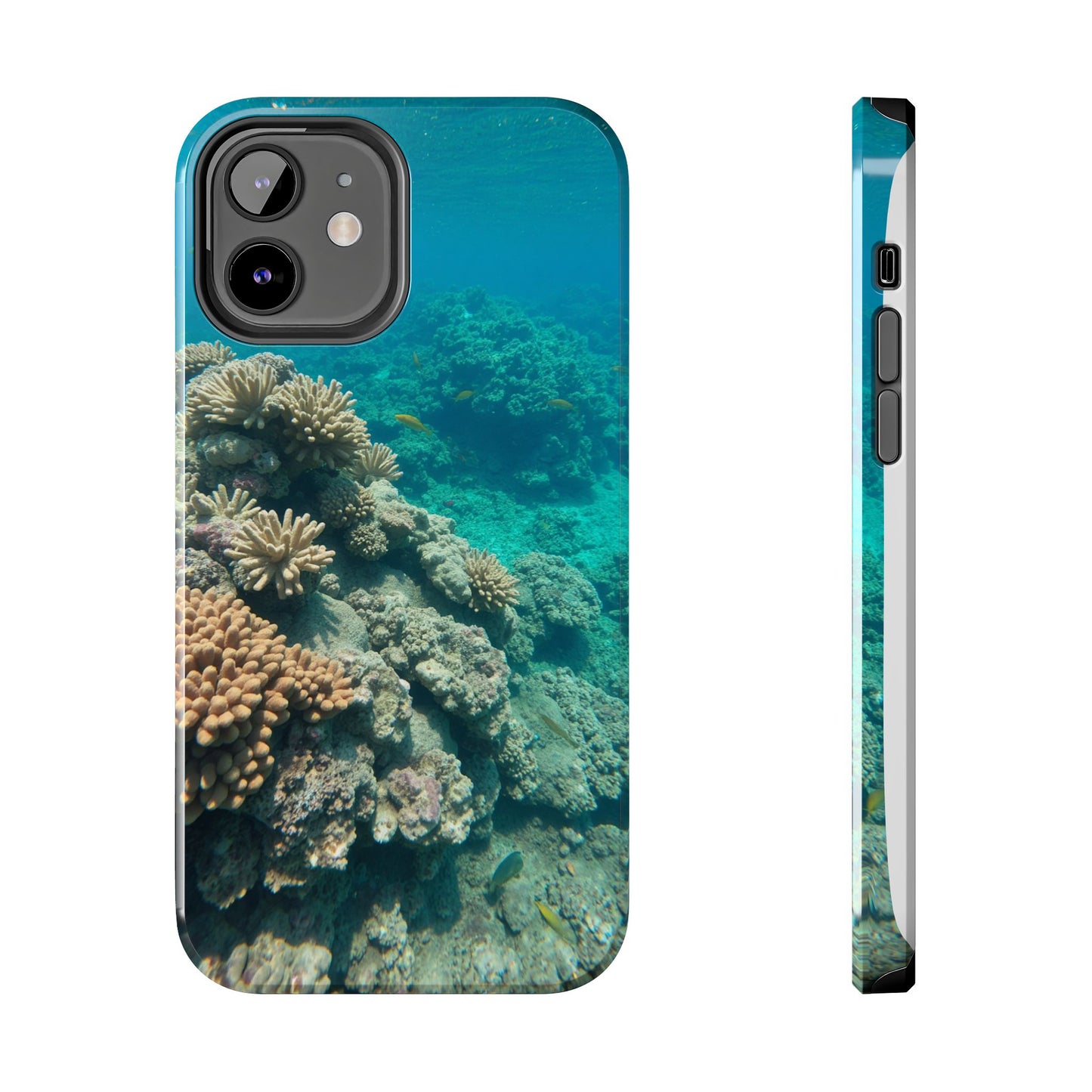 Coral Reef Tough Phone Case - Ocean Vibes Protection for Adventure Lovers