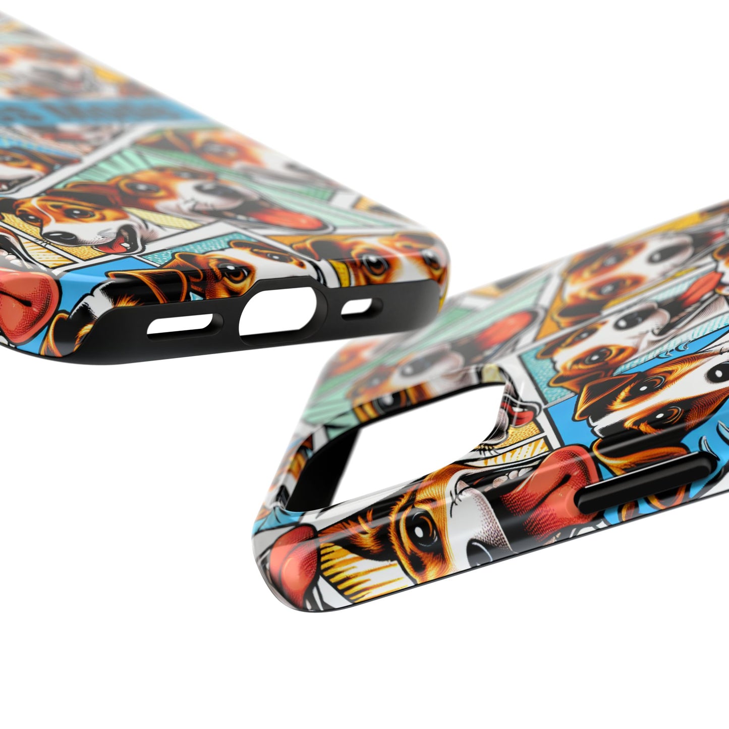 Zoomies Mode Jack Russell Tough Phone Case - Fun Dog Design Case for iPhone