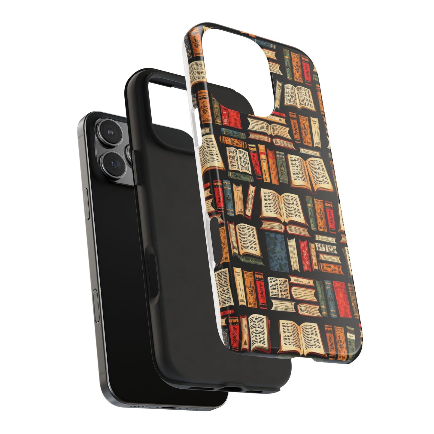 Book Lover Tough Phone Cases - Durable Protective Cases for Literature Fans