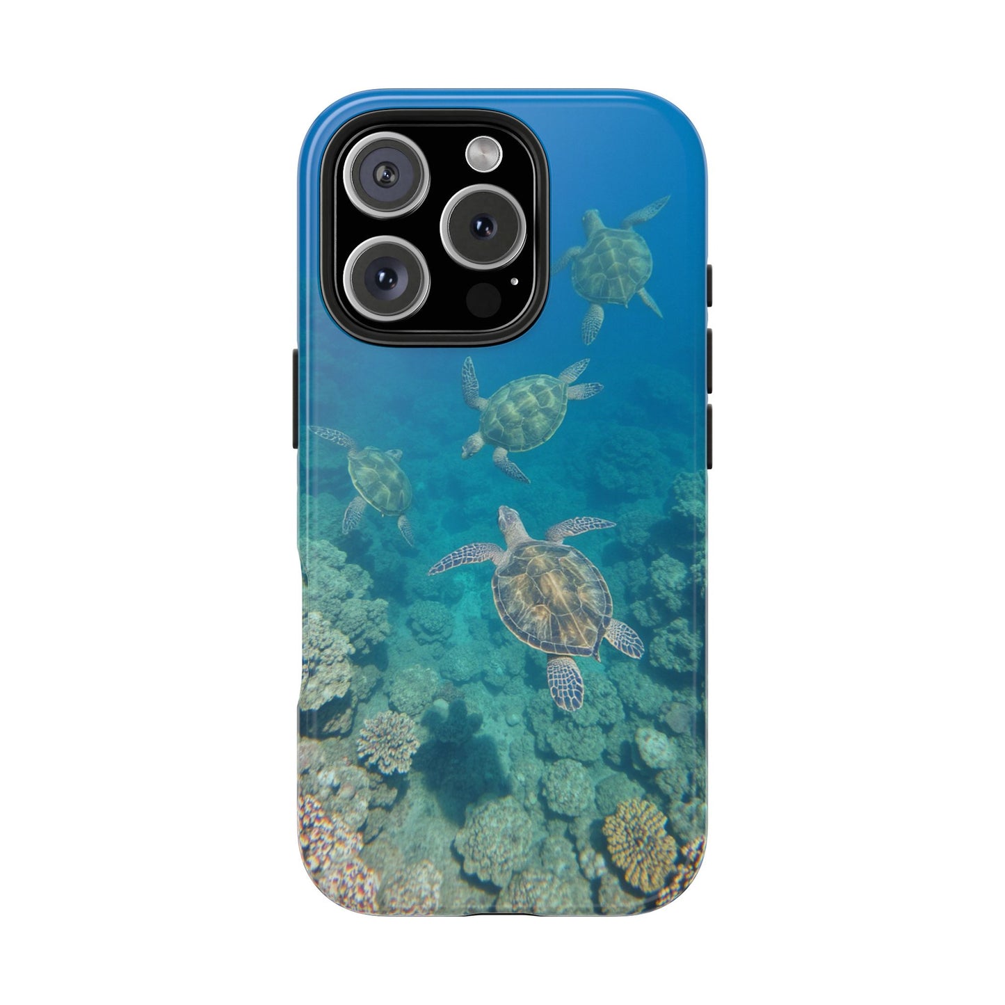 Ocean Turtle Tough Phone Cases - Durable Protection with Marine Art