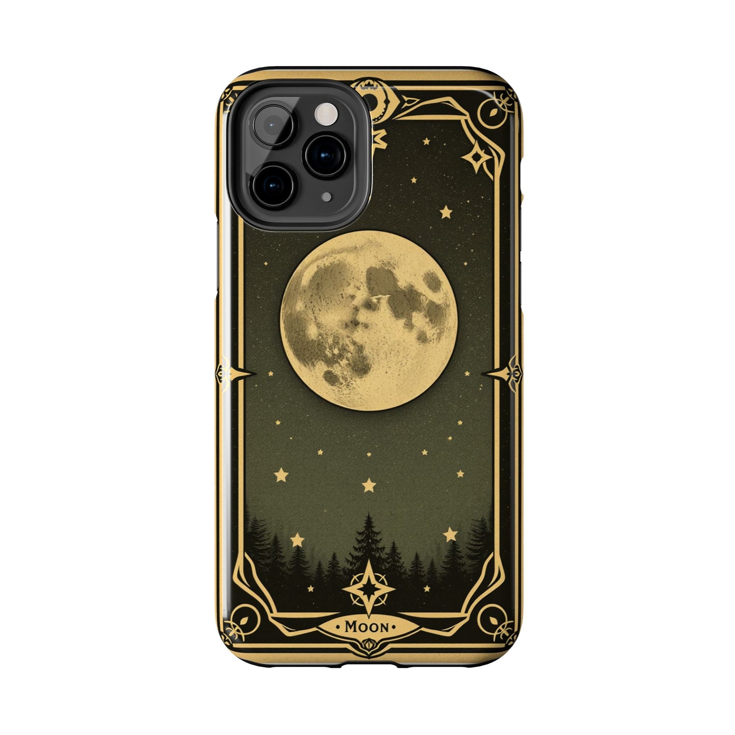 Celestial Moon Phone Case - Tough & Stylish for Star Lovers