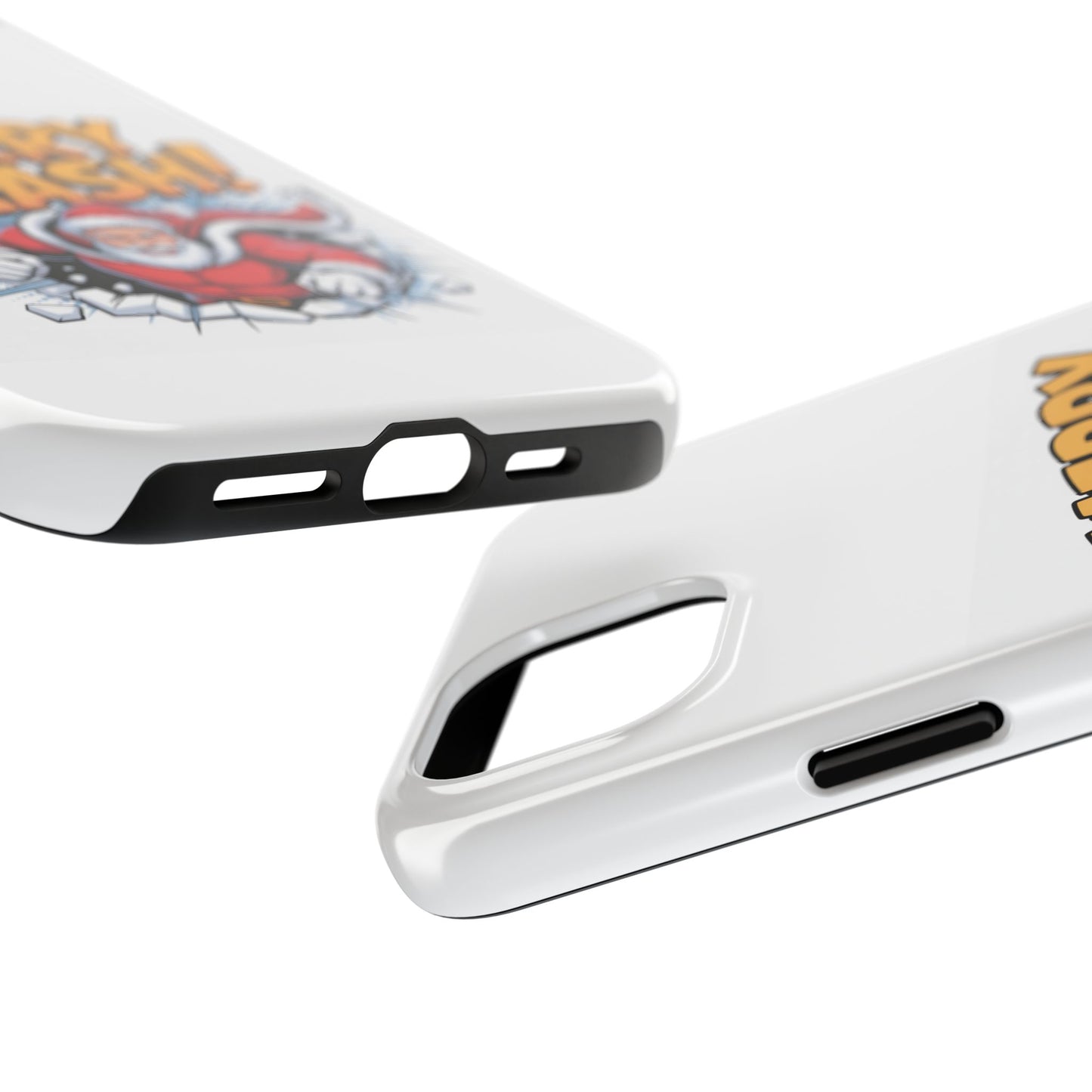 Santa Merry Smash Phone Case
