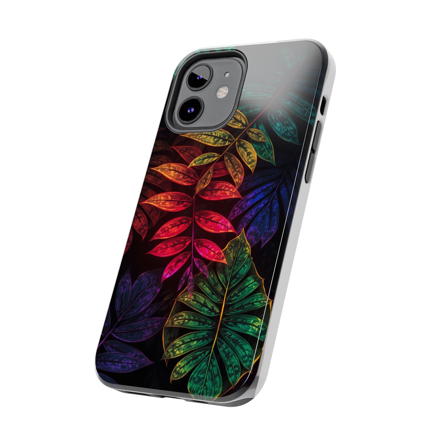 Vibrant Tropical Leaf Tough Phone Case