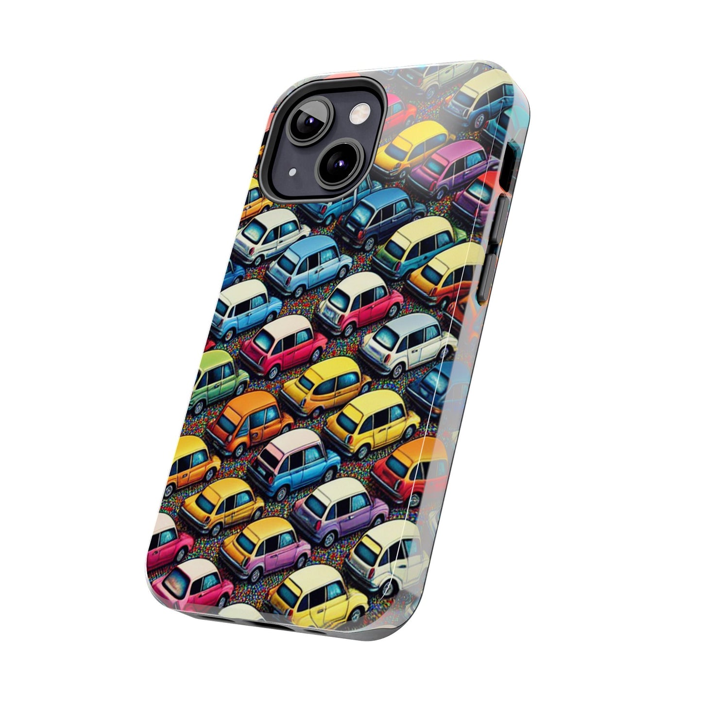 Car Phone Case - City Traffic Pattern Design - for iPhone