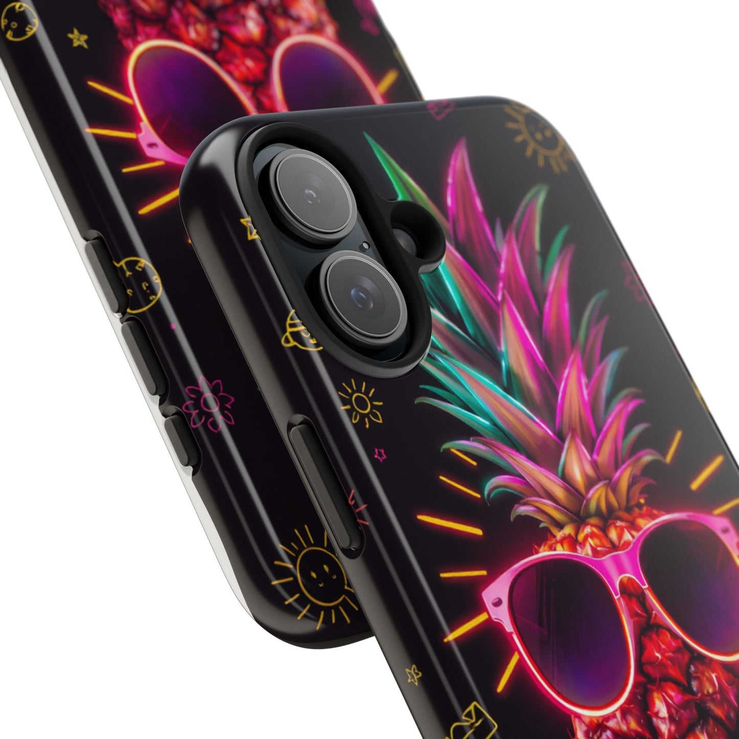Tough Pineapple Phone Case - Cool, Vibrant Design Perfect for Summer Vibes