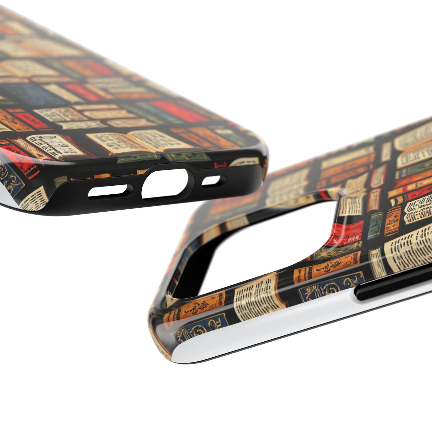 Book Lover Tough Phone Cases - Durable Protective Cases for Literature Fans