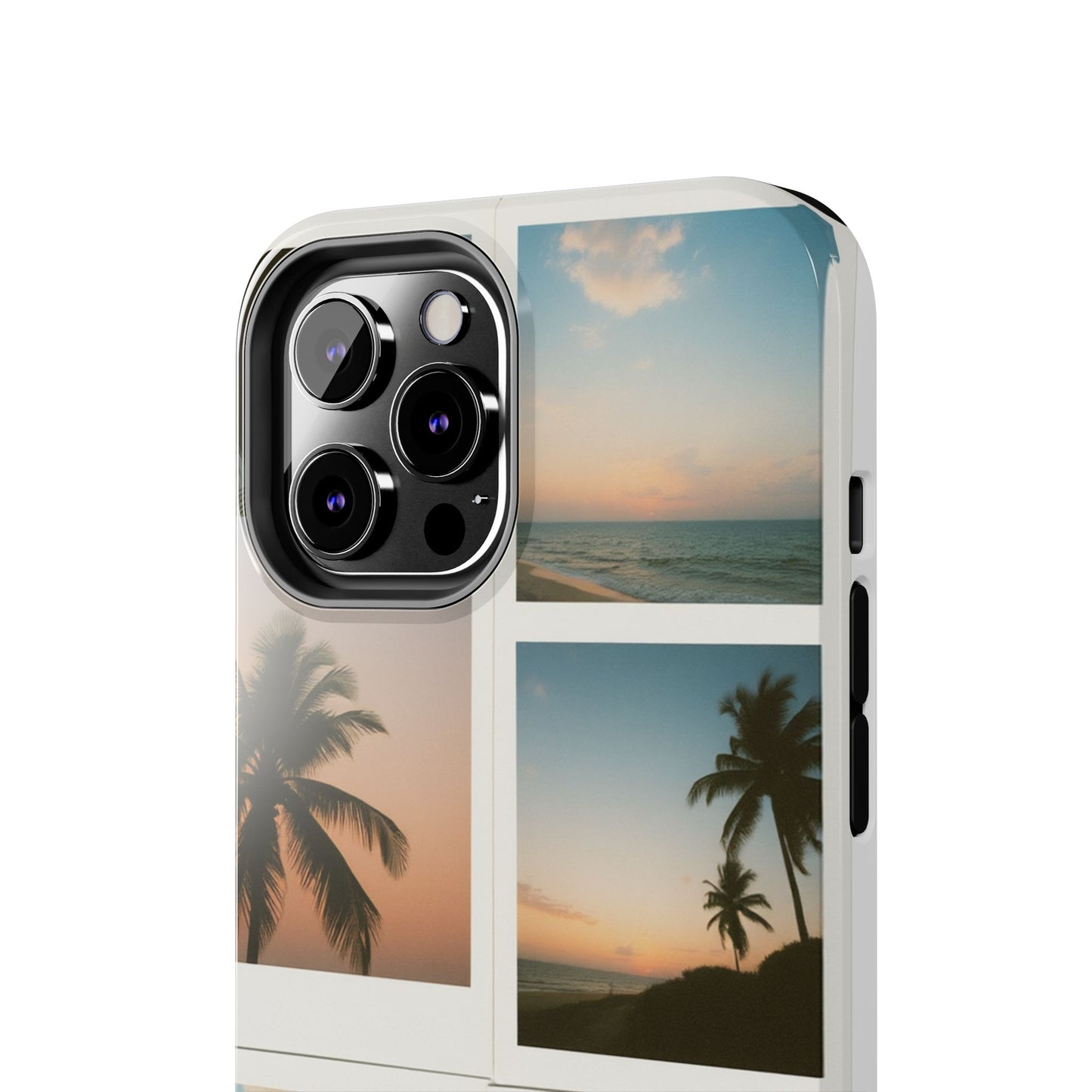 Tropical Sunset Tough Phone Case - Beach Vibes for Summer Adventures