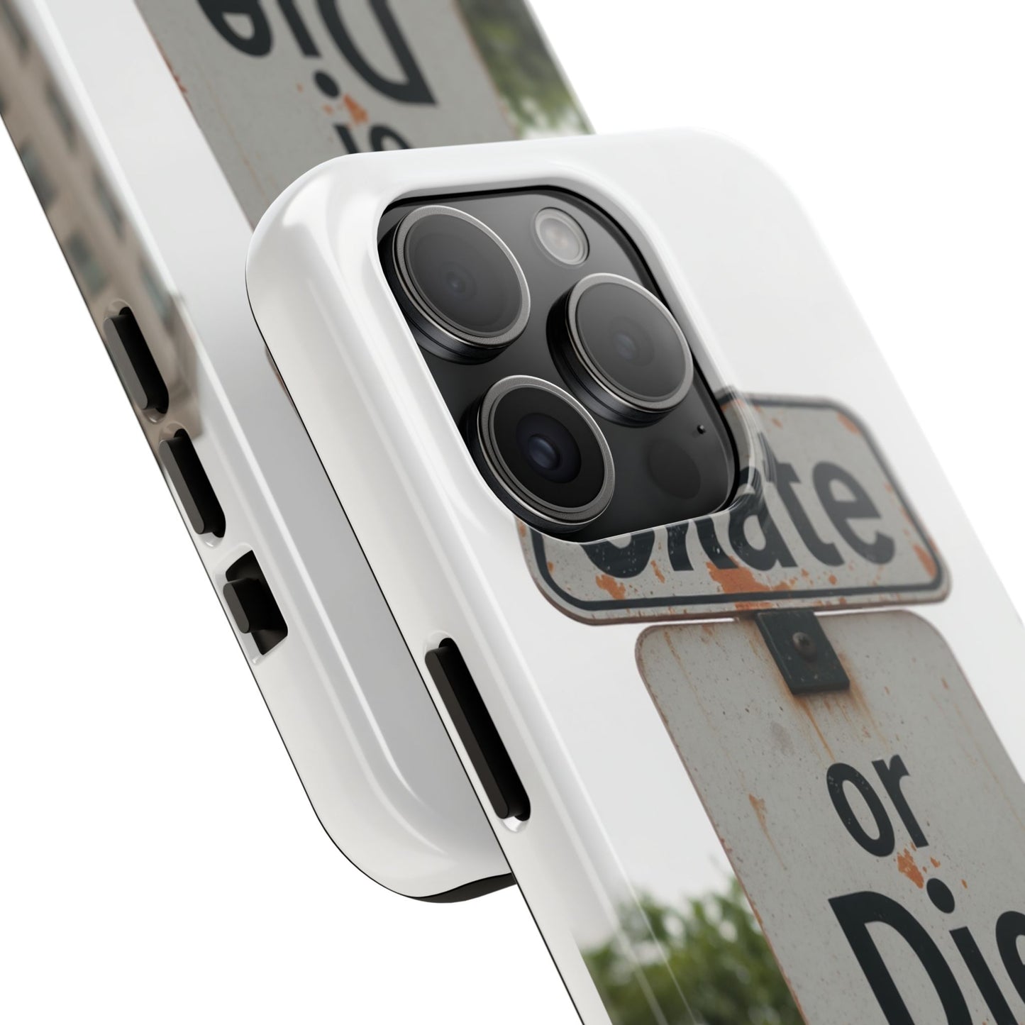 Skate or Die Tough Phone Case - Durable Protection for Skaters