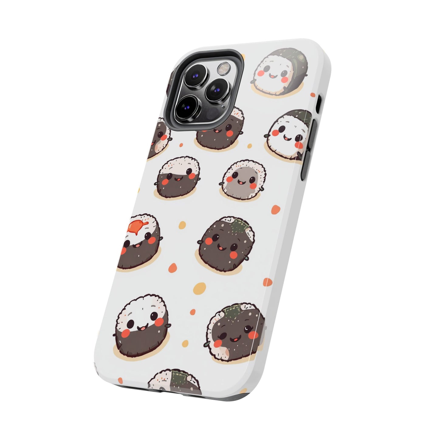 Cute Sushi Tough Phone Case - Kawaii Design for Food Lovers