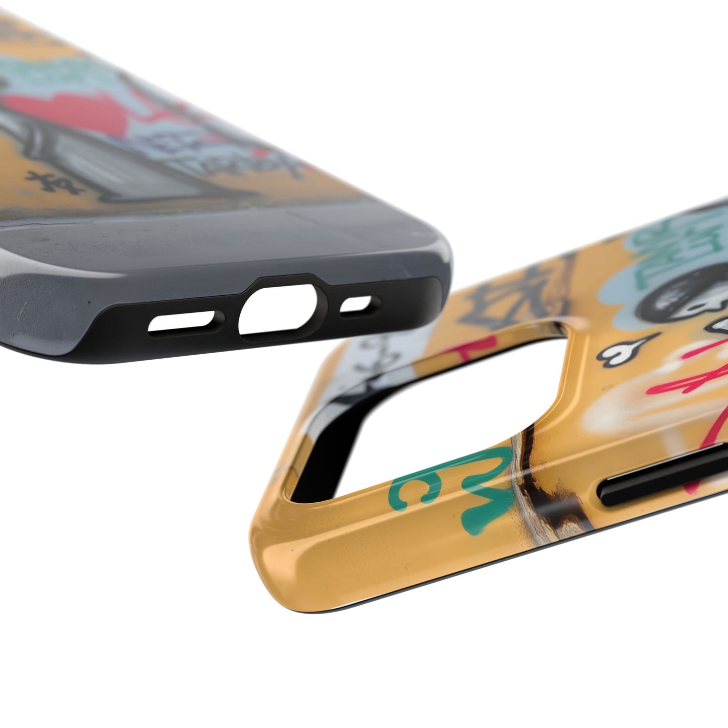 Urban Cupid Graffiti Tough Phone Case - Durable Protection with Street Art Vibe - for iPhone