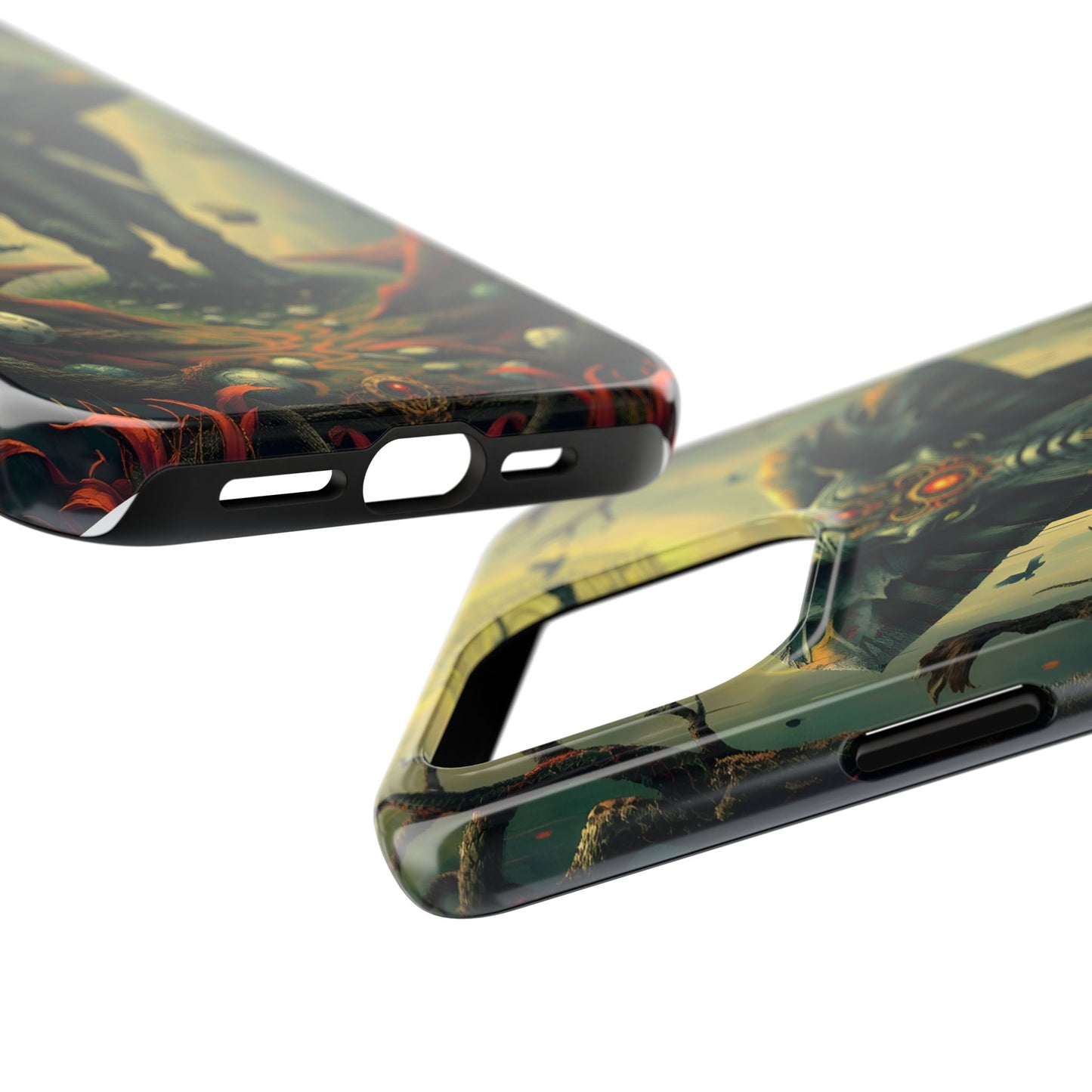 Mystical Forest Elephant Tough Phone Case | Vibrant Design for Nature Lovers - for iPhone