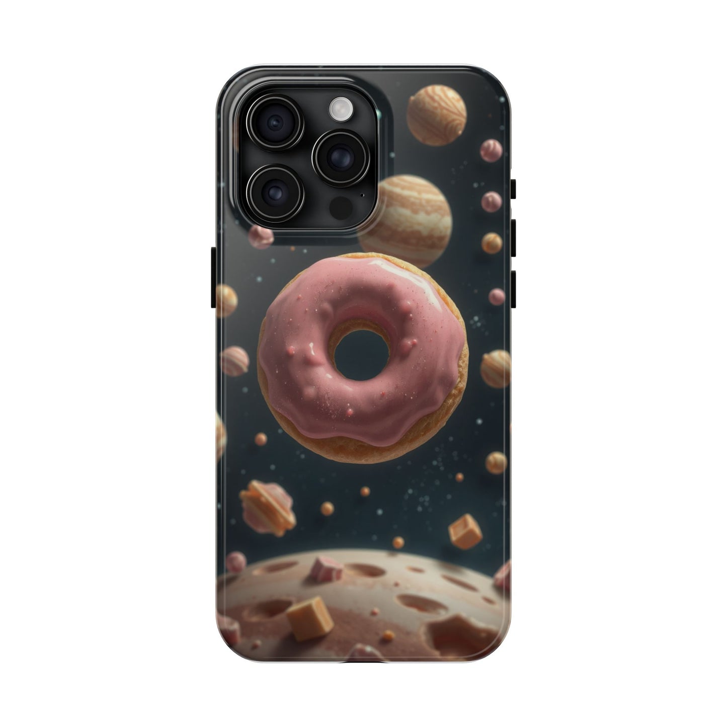 Galaxy Donut Tough Phone Case - Durable & Stylish Protective Cover
