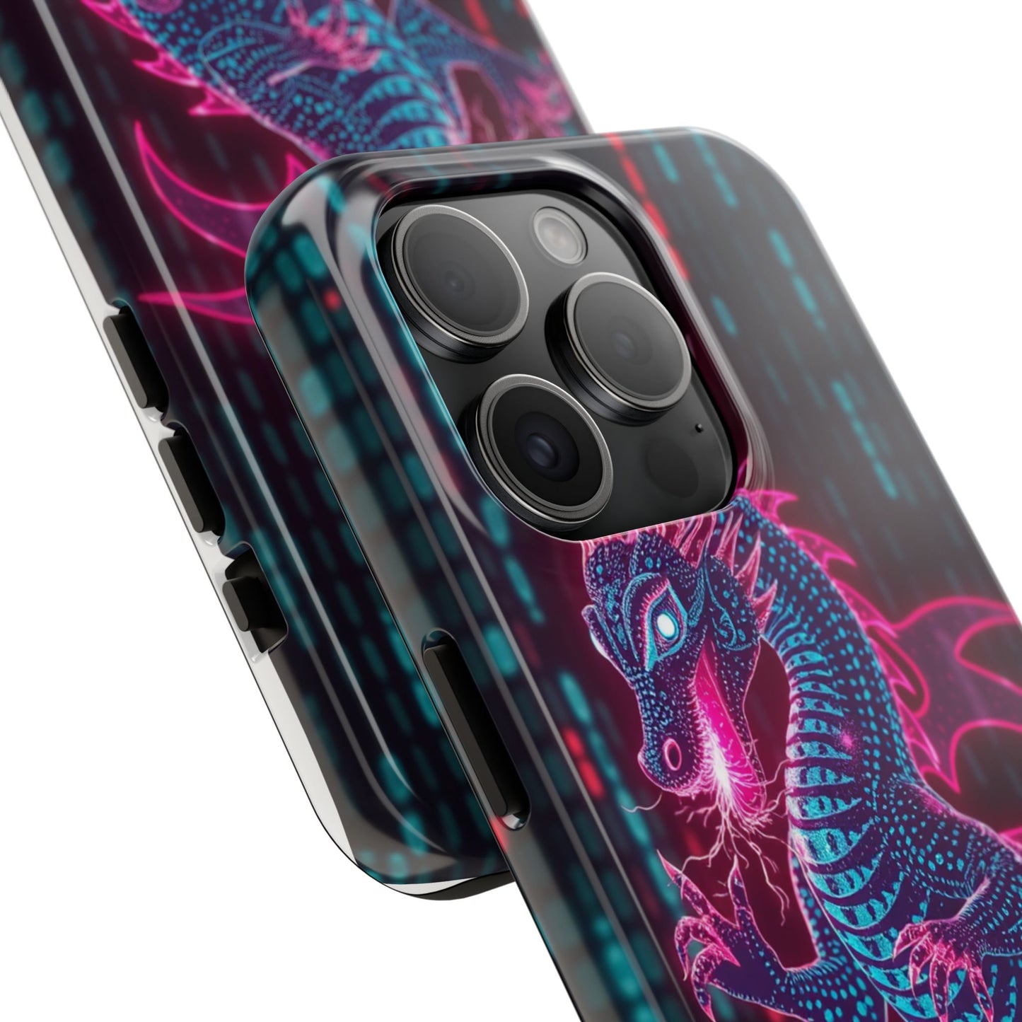 Electrifying Dragon Phone Case - Tough, Stylish Protection for Fantasy Lovers